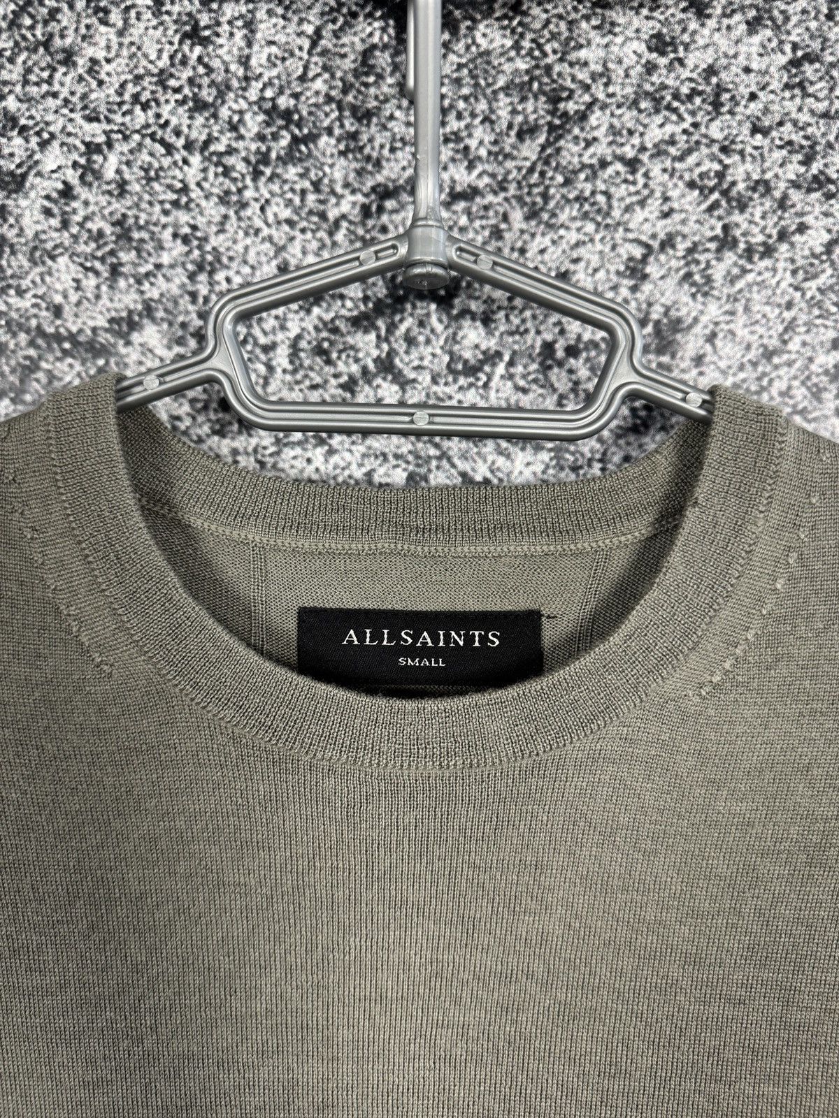 Allsaints Allsaints Mode Merino Crew Sweater Wool Pullover Size S Size US S / EU 44-46 / 1 - 7 Thumbnail