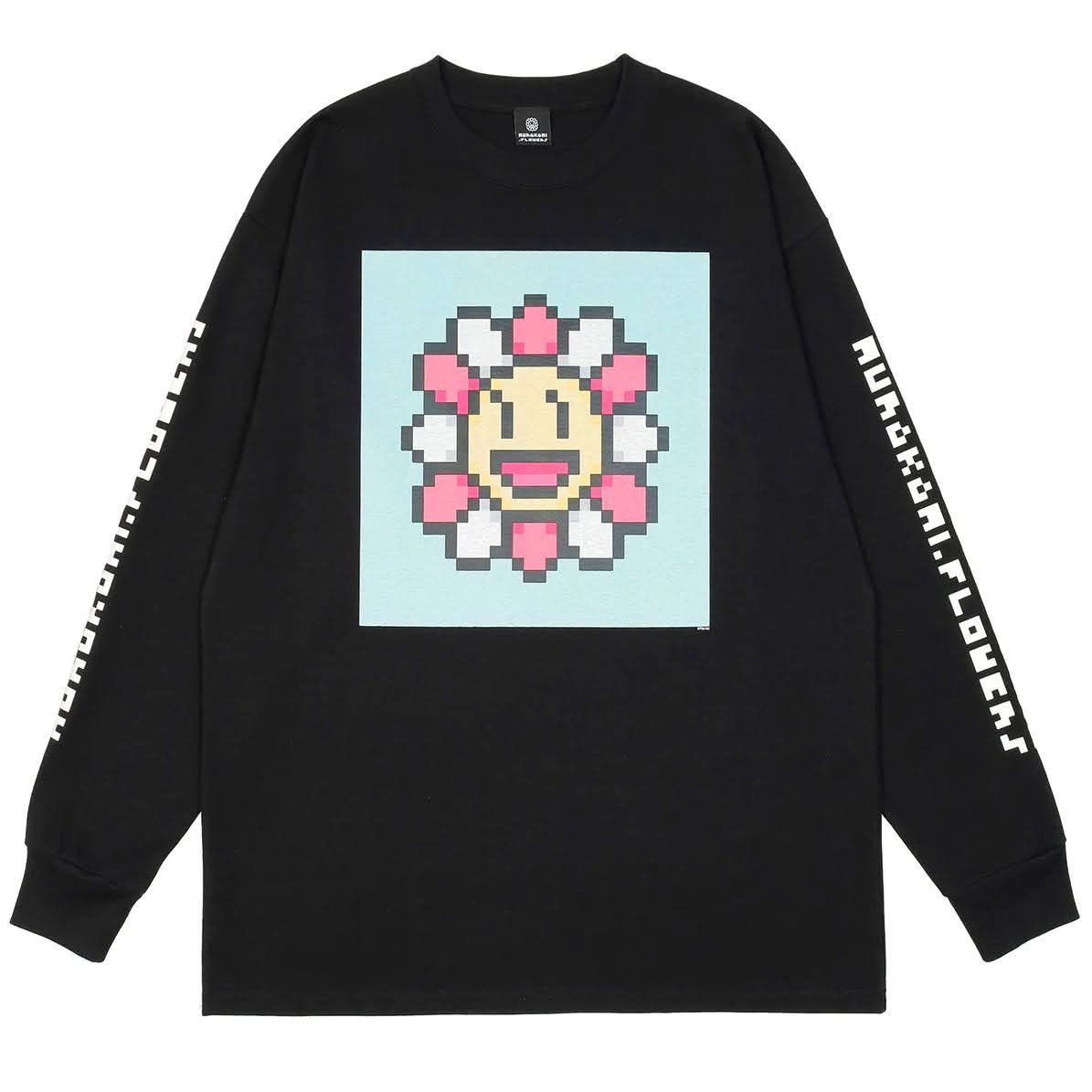 Takashi Murakami Takashi Murakami 0085 flowers long sleeve Tshirt Black Size US L / EU 52-54 / 3 - 1 Thumbnail