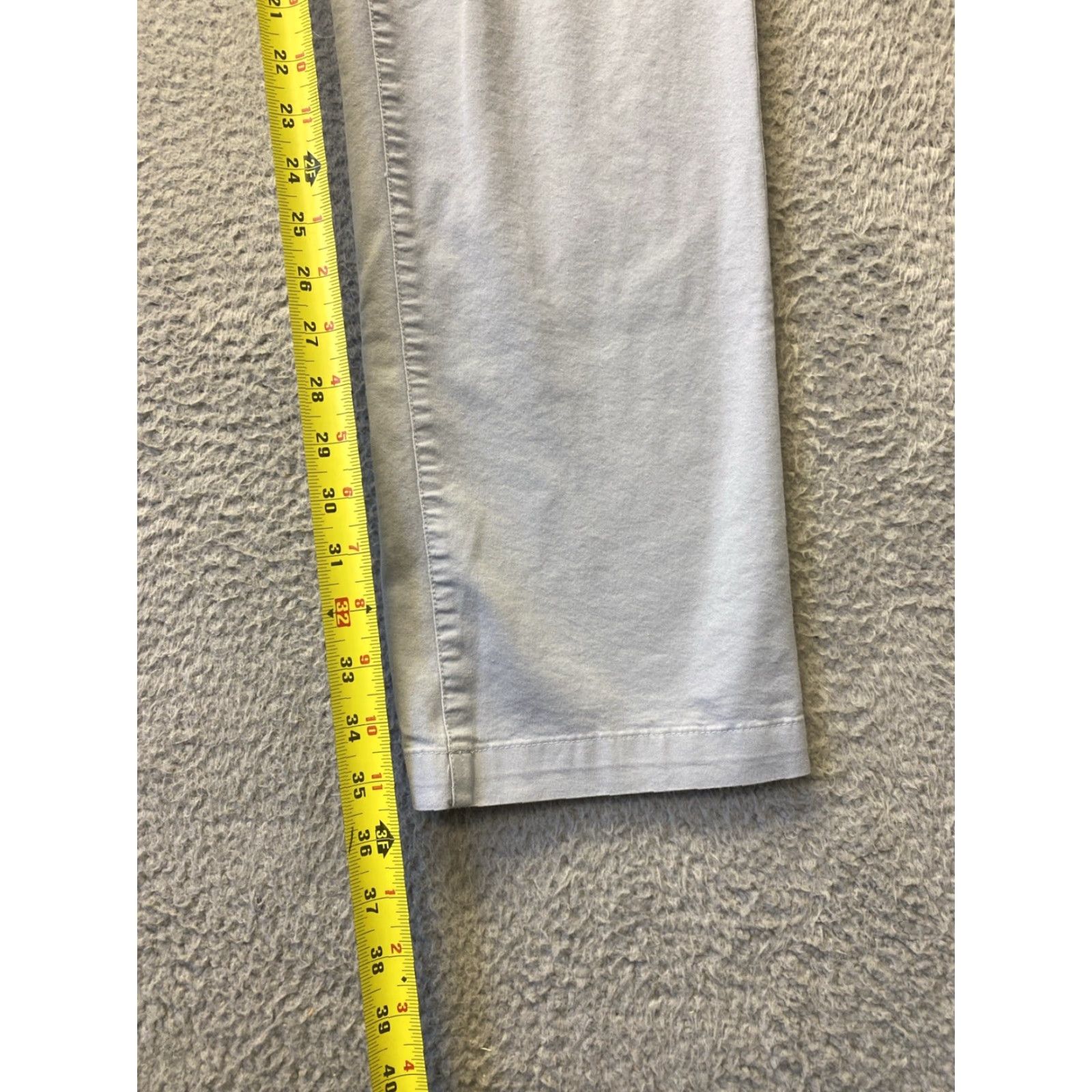 Bonobos Bonobos Pants Slim Chino Mens 34x36 Gray Stretch Cotton Spandex Flat Front Tapered Leg Casual Business Size US 34 / EU 50 - 4 Thumbnail