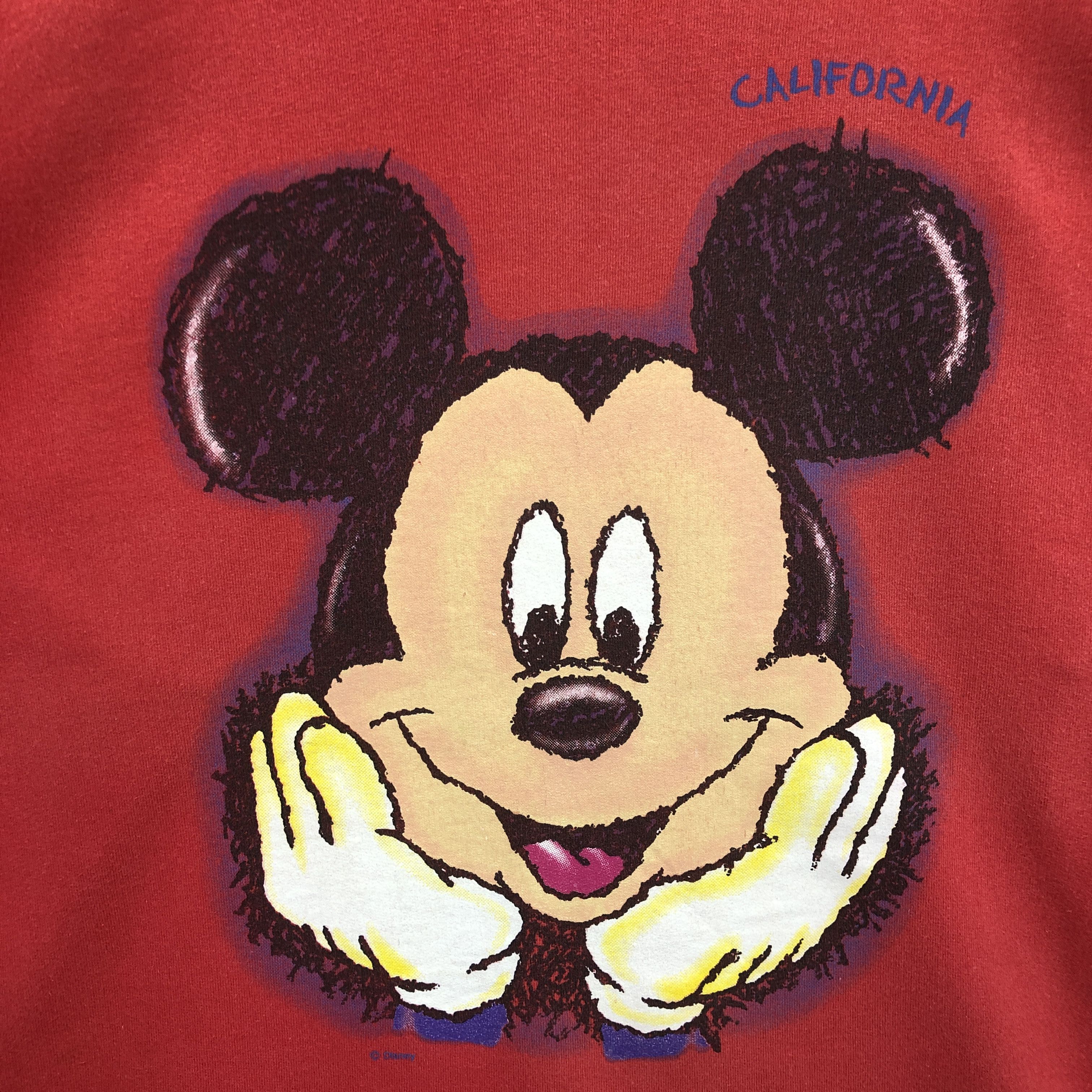 Disney Vintage Mickey Mouse California Sweatshirt Sweater Jumper Size US M / EU 48-50 / 2 - 4 Thumbnail