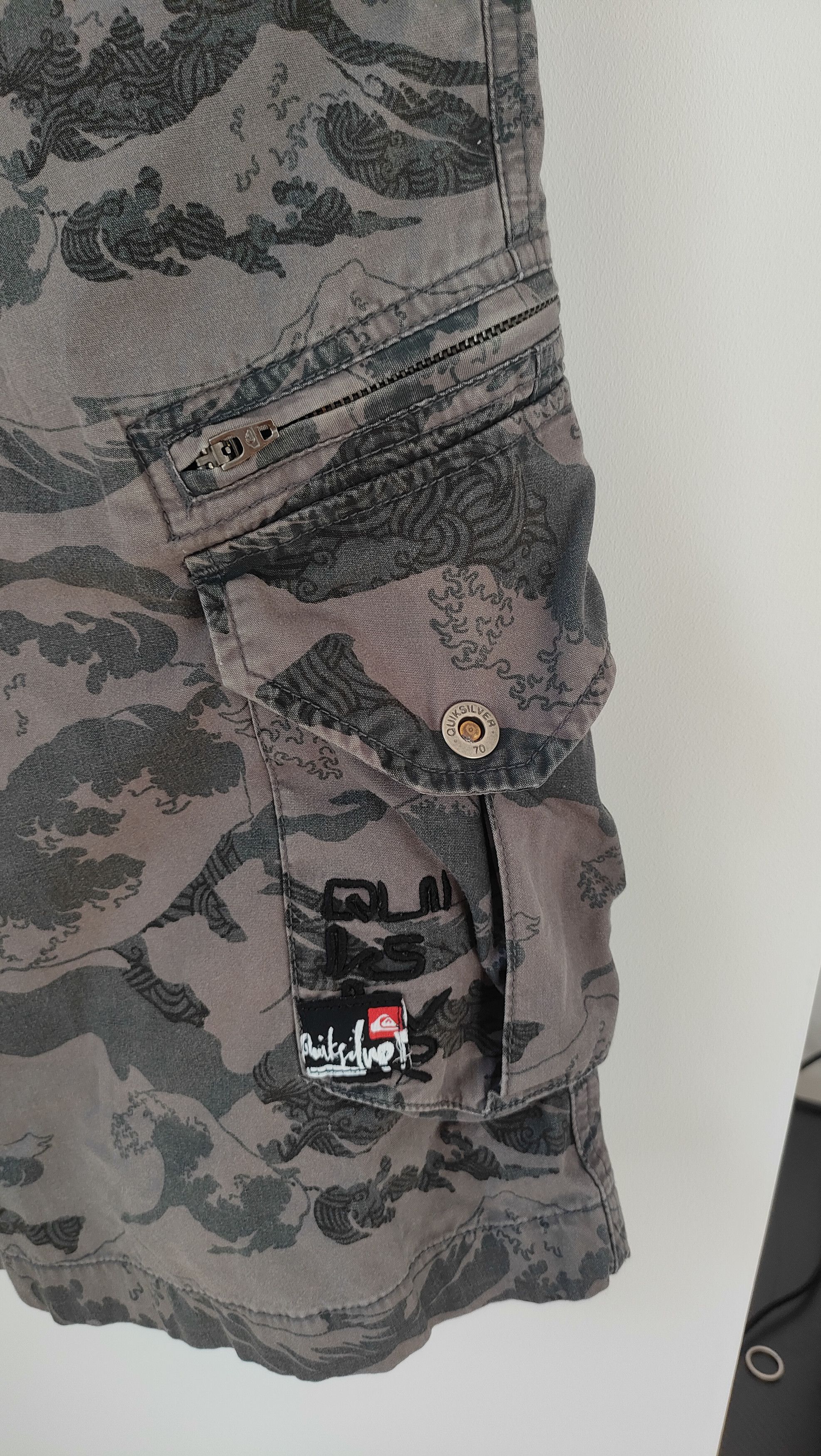 Maharishi 2000s Quiksilver x Maharishi 'Wave DPM' cargo shorts Size US 30 / EU 46 - 5 Thumbnail
