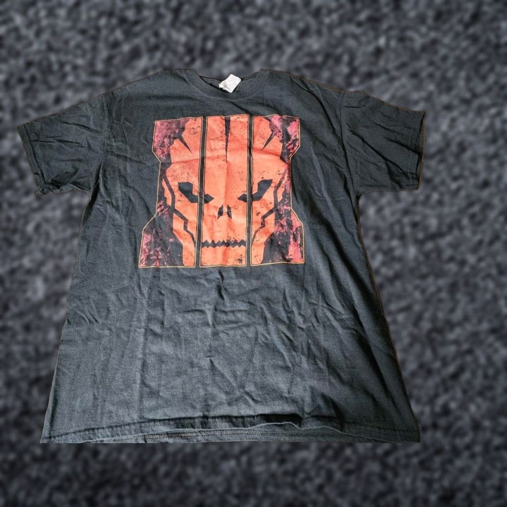 Gildan CALL OF DUTY BLACK OPS 3 III T Shirt Mens Large Black Short Sleeve Skull Graphic Size US L / EU 52-54 / 3 - 1 Thumbnail