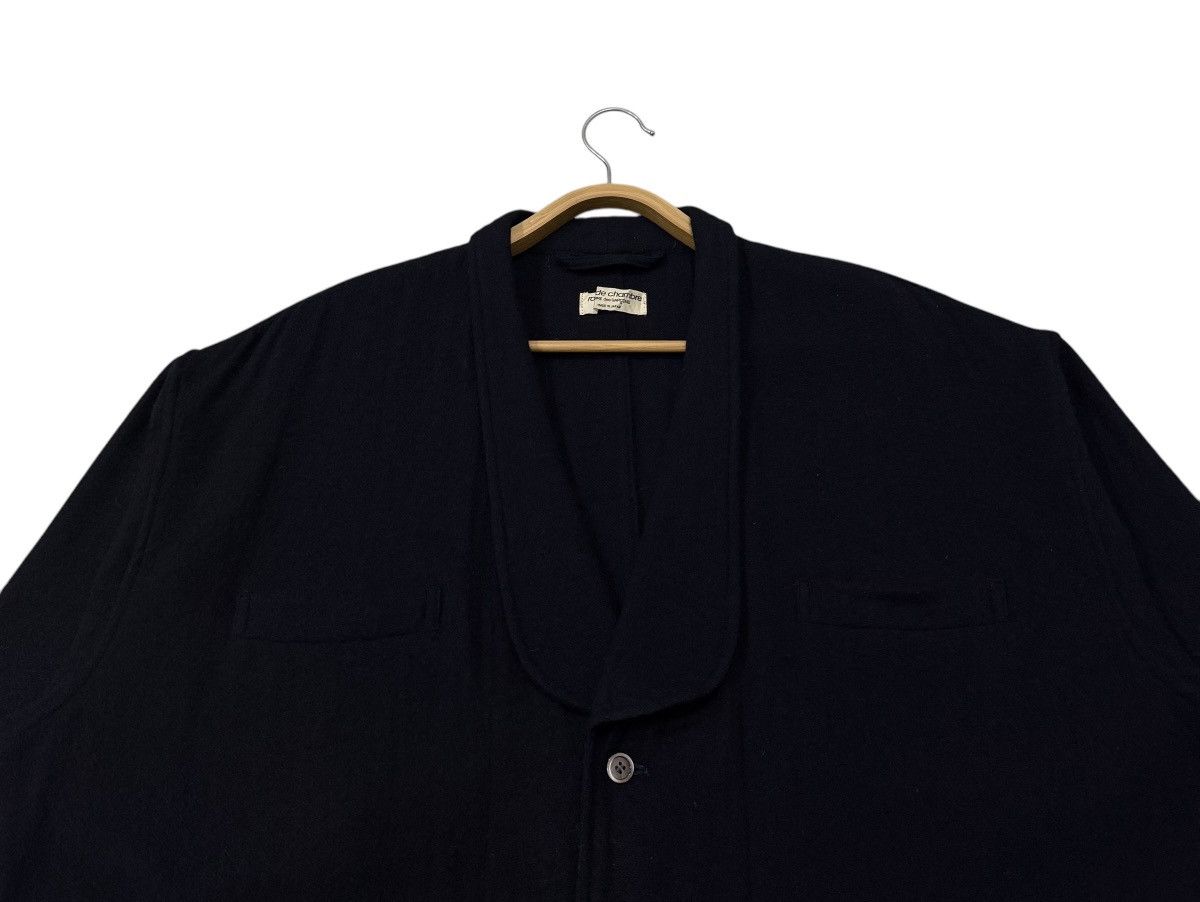 Comme des Garcons Vintage 90’s Robe De Chambre CDG Wool Buttons Jacket Size US XL / EU 56 / 4 - 6 Thumbnail