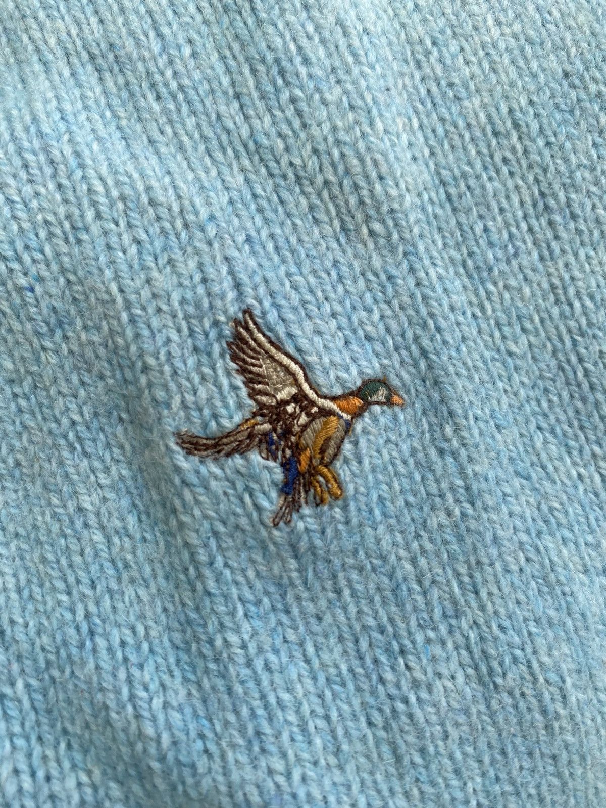 Polo Ralph Lauren Polo Ralph Lauren Embroidered Duck Hunting Wool Sweaters Size L / US 10 / IT 46 - 4 Thumbnail