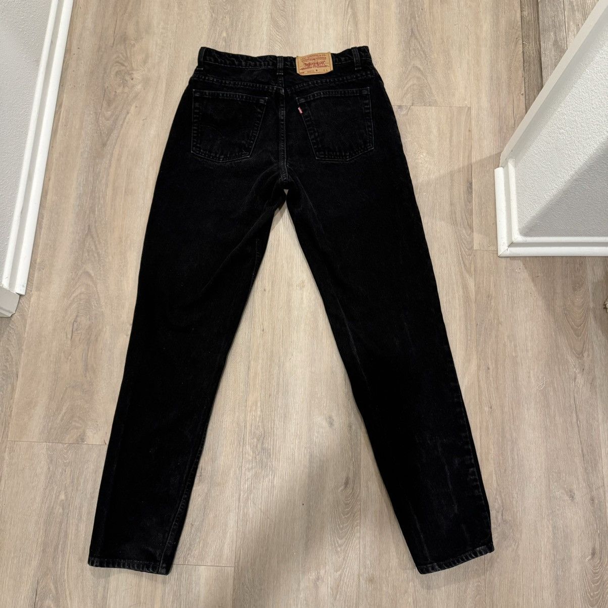 Levi's × Levi's Vintage Clothing Vintage 90s 550 Levi's Black Denim Pants Size US 34 / EU 50 - 3 Thumbnail