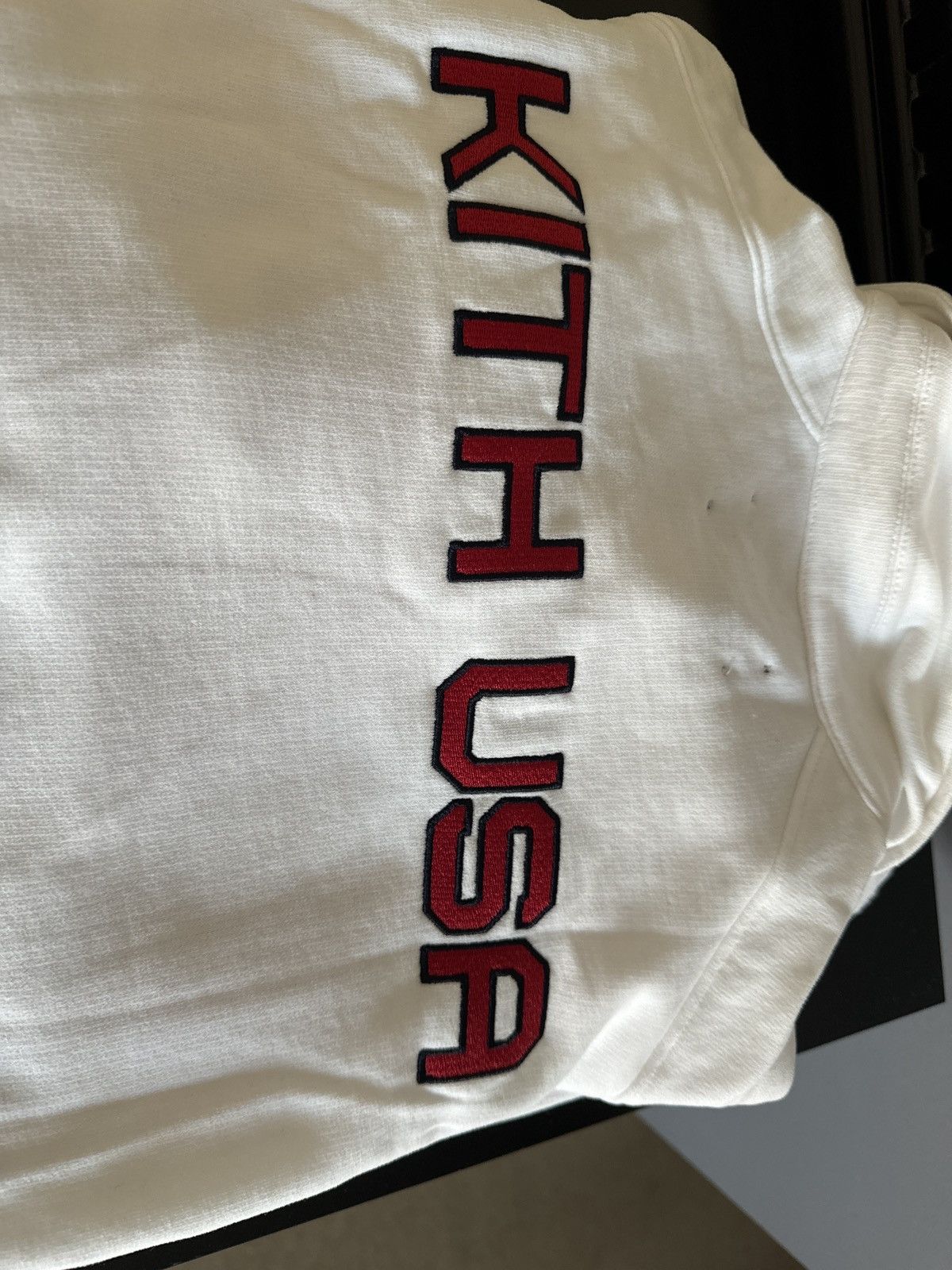Kith × USA Olympics Kith for USA Basketball Nelson Collared Pullover - White Size US M / EU 48-50 / 2 - 3 Thumbnail