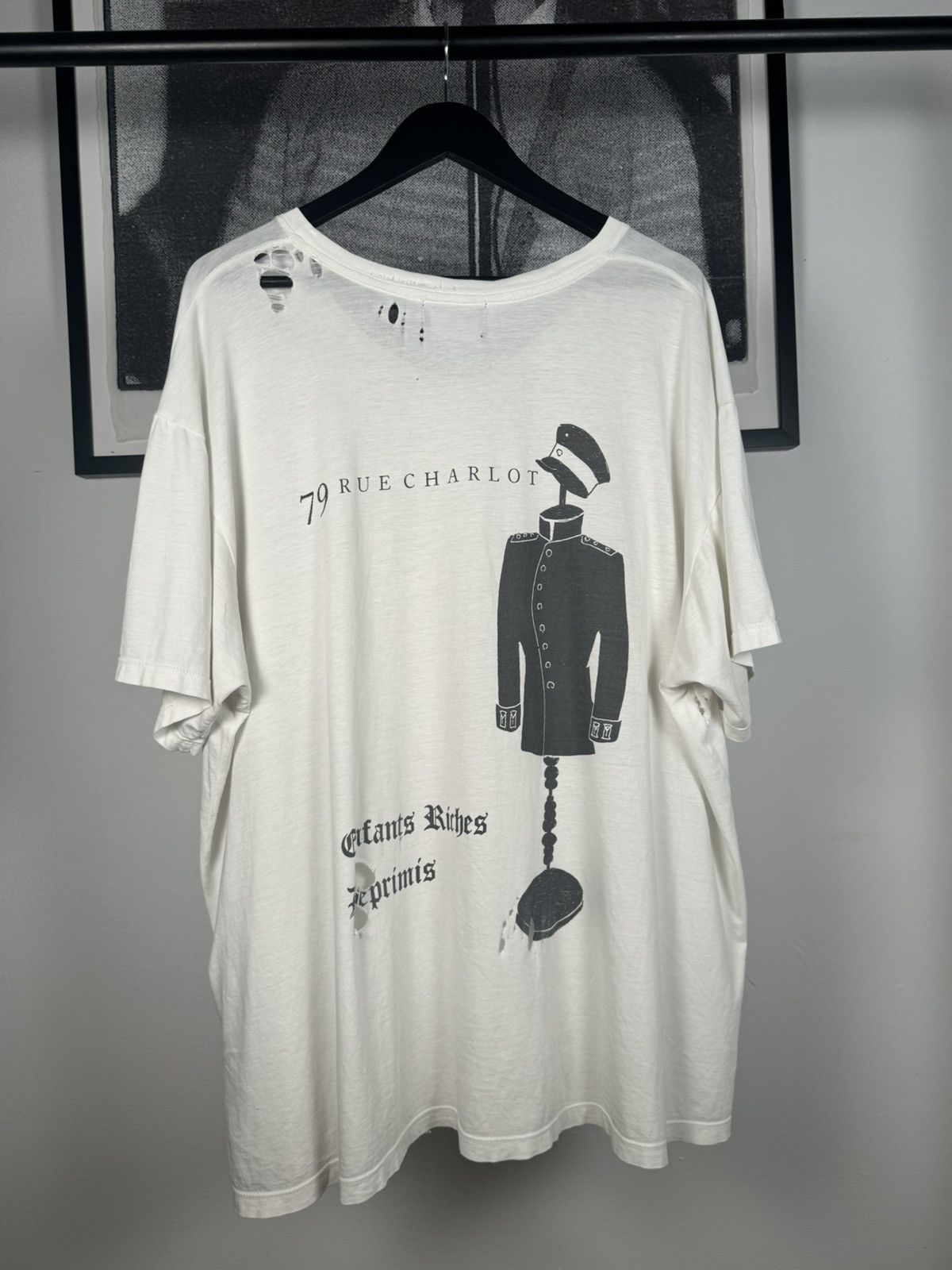 Enfants Riches Deprimes RARE🚭 SS2020 CANCELLED MISPRINT "DEPRIMIS" STORE OPENING TEE Size US XL / EU 56 / 4 - 1 Thumbnail