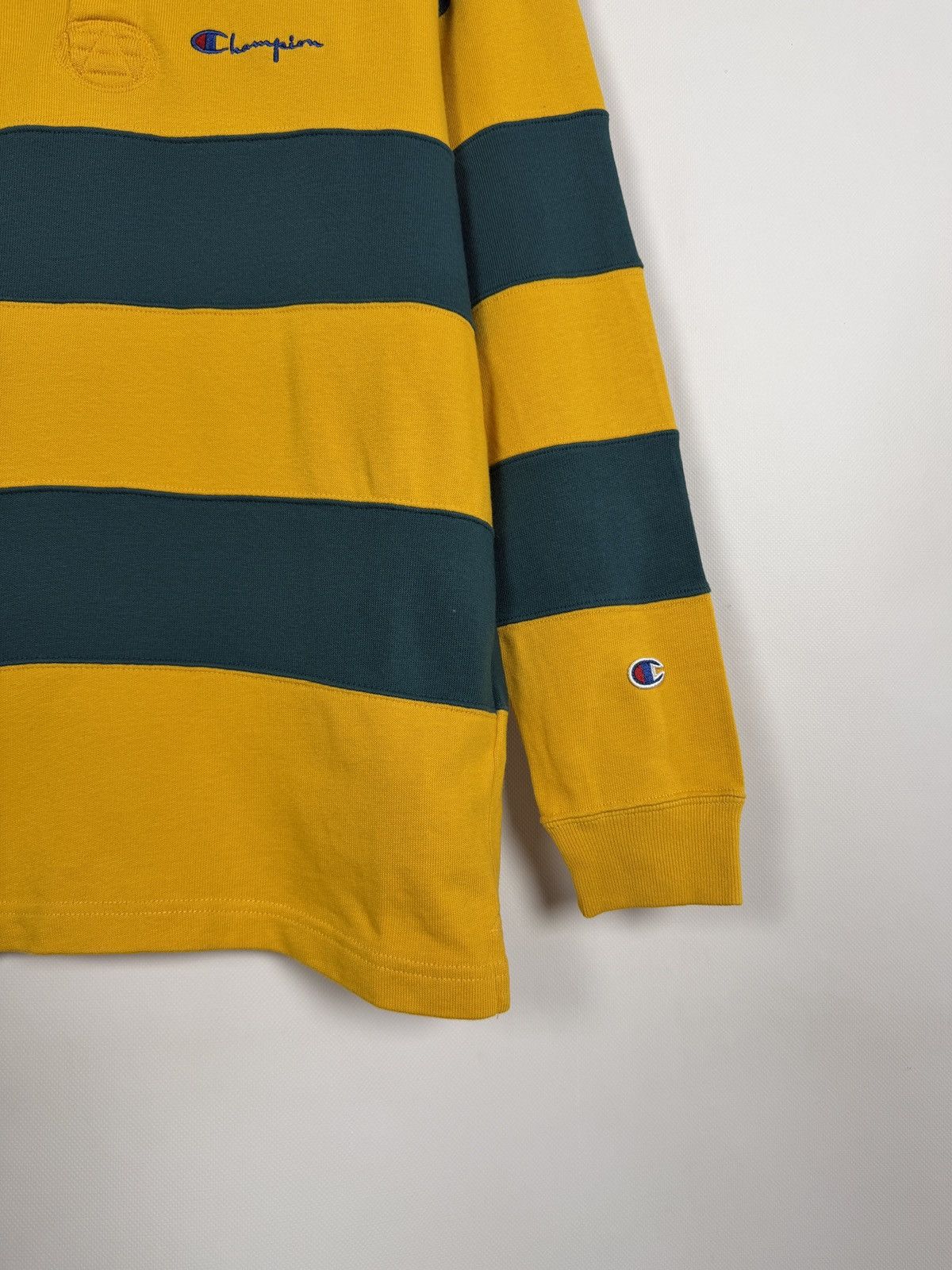 Champion Champion Long Sleeve Striped Rugby Shirt Streetwear Size S Size US S / EU 44-46 / 1 - 5 Thumbnail