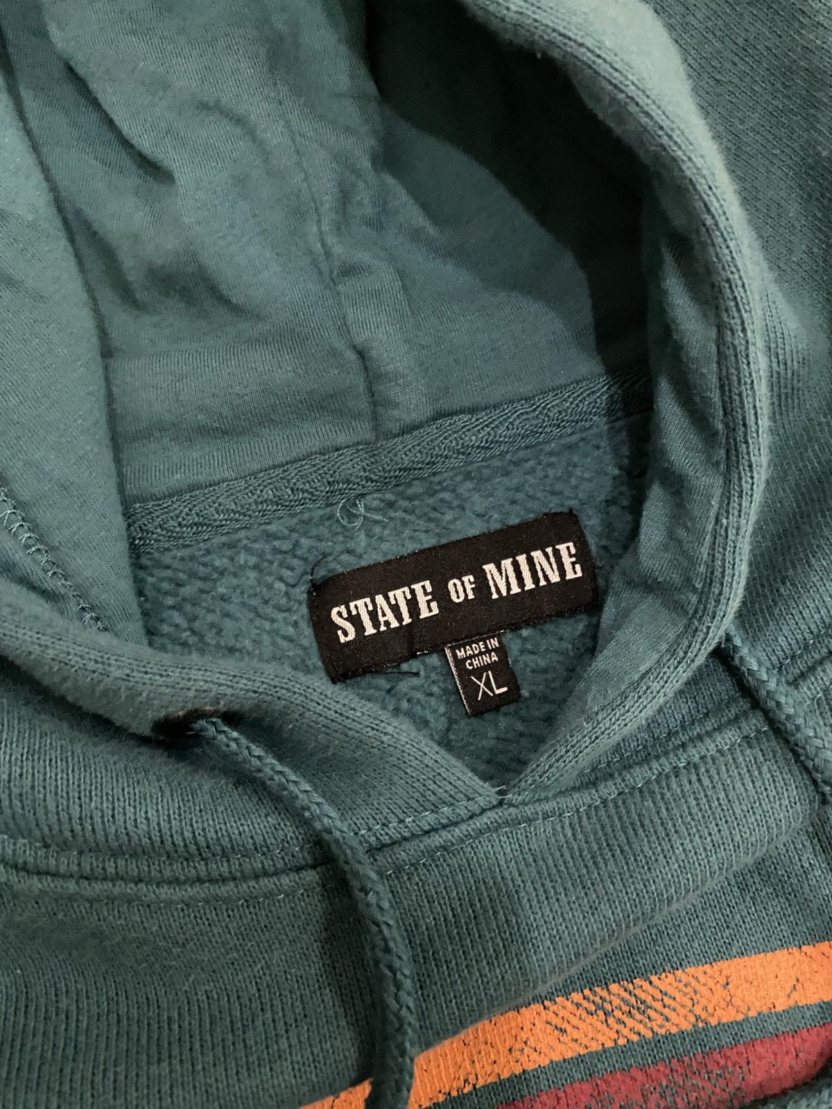 Vintage State of Mine Nevada Hoodie Size US XL / EU 56 / 4 - 3 Thumbnail