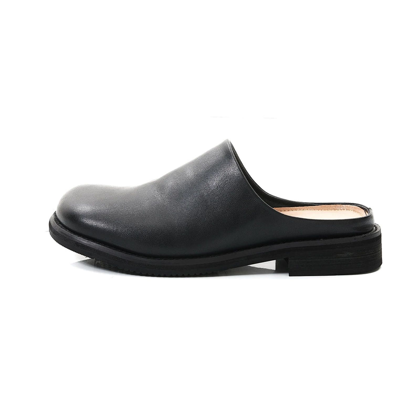 Leather Structured Leather Slip-On Mules Size US 11 / EU 44 - 5 Thumbnail