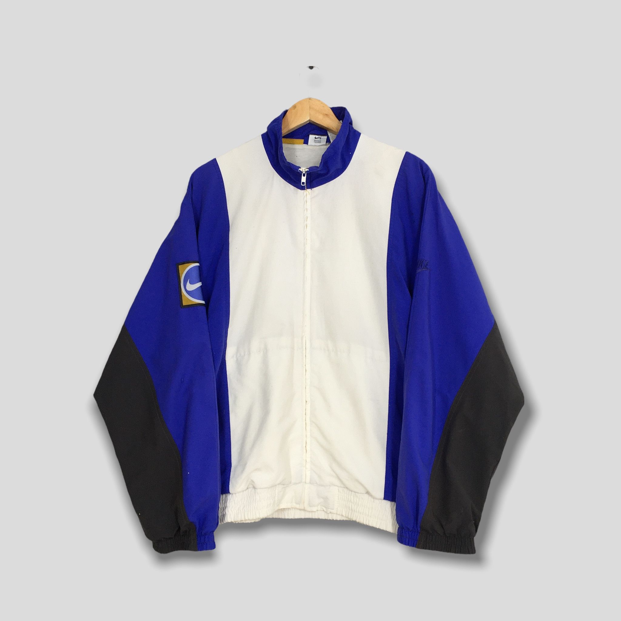 Vintage 90's Nike Challenge Court Windbreaker Jacket Medium