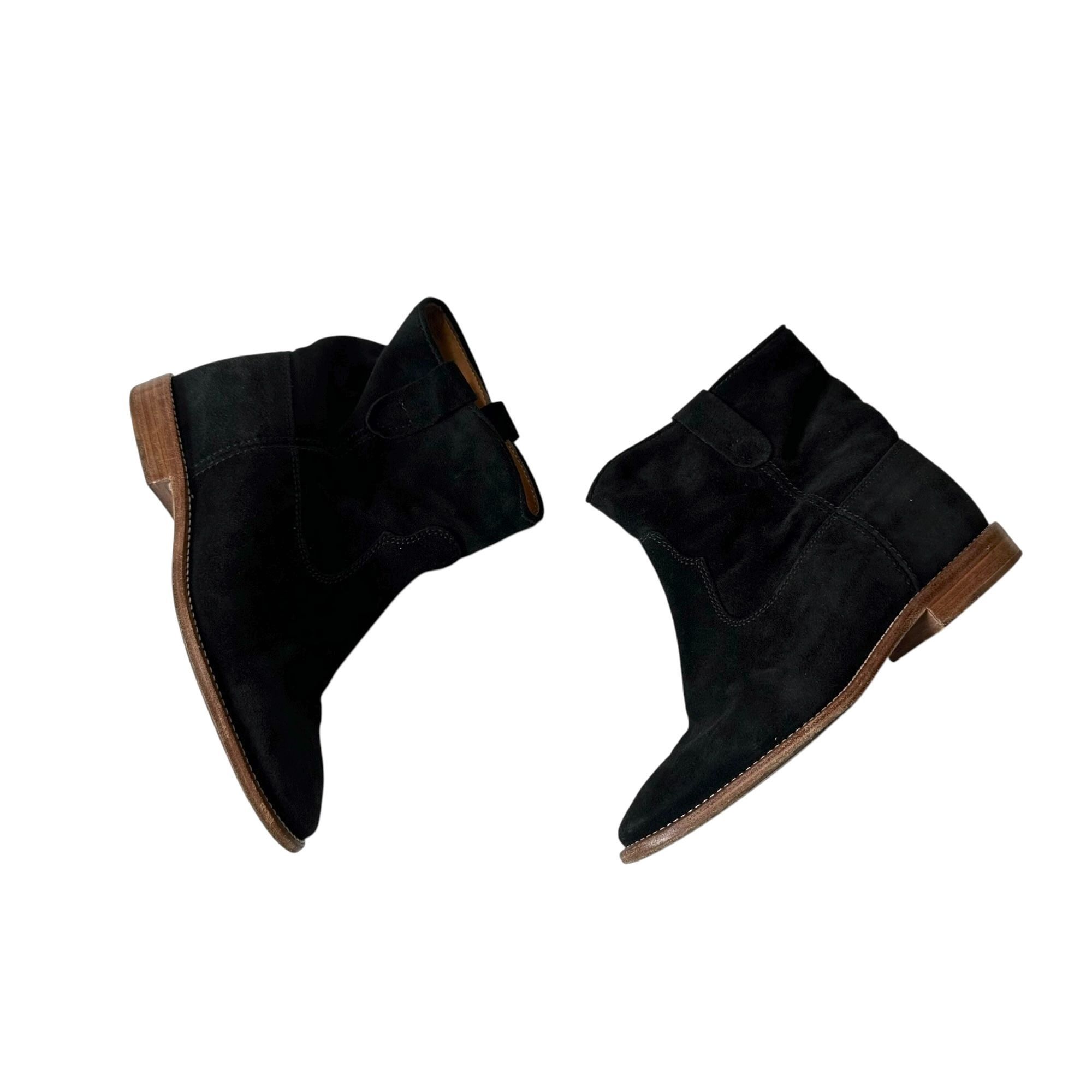 Isabel Marant Etoile Isabelle Marant Etoile Suede Crisi boots. Size 38 EU, Black Size US 8 / IT 38 - 10 Thumbnail