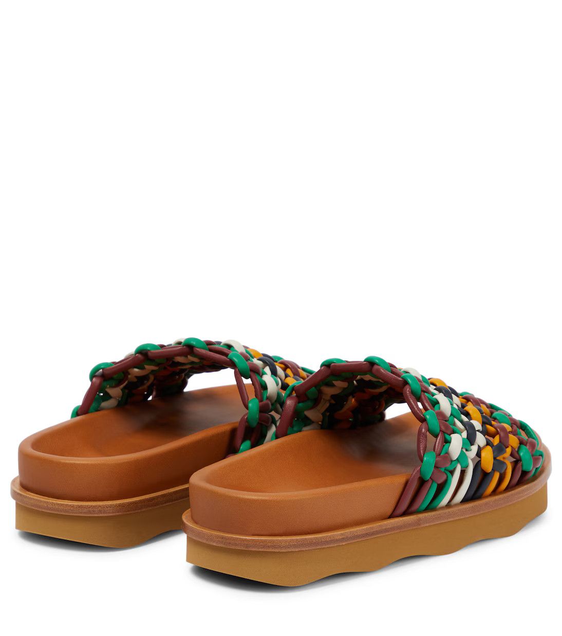 Chloe o1y0825 Leather Slippers in Multicolor Size US 6 / IT 36 - 2 Thumbnail