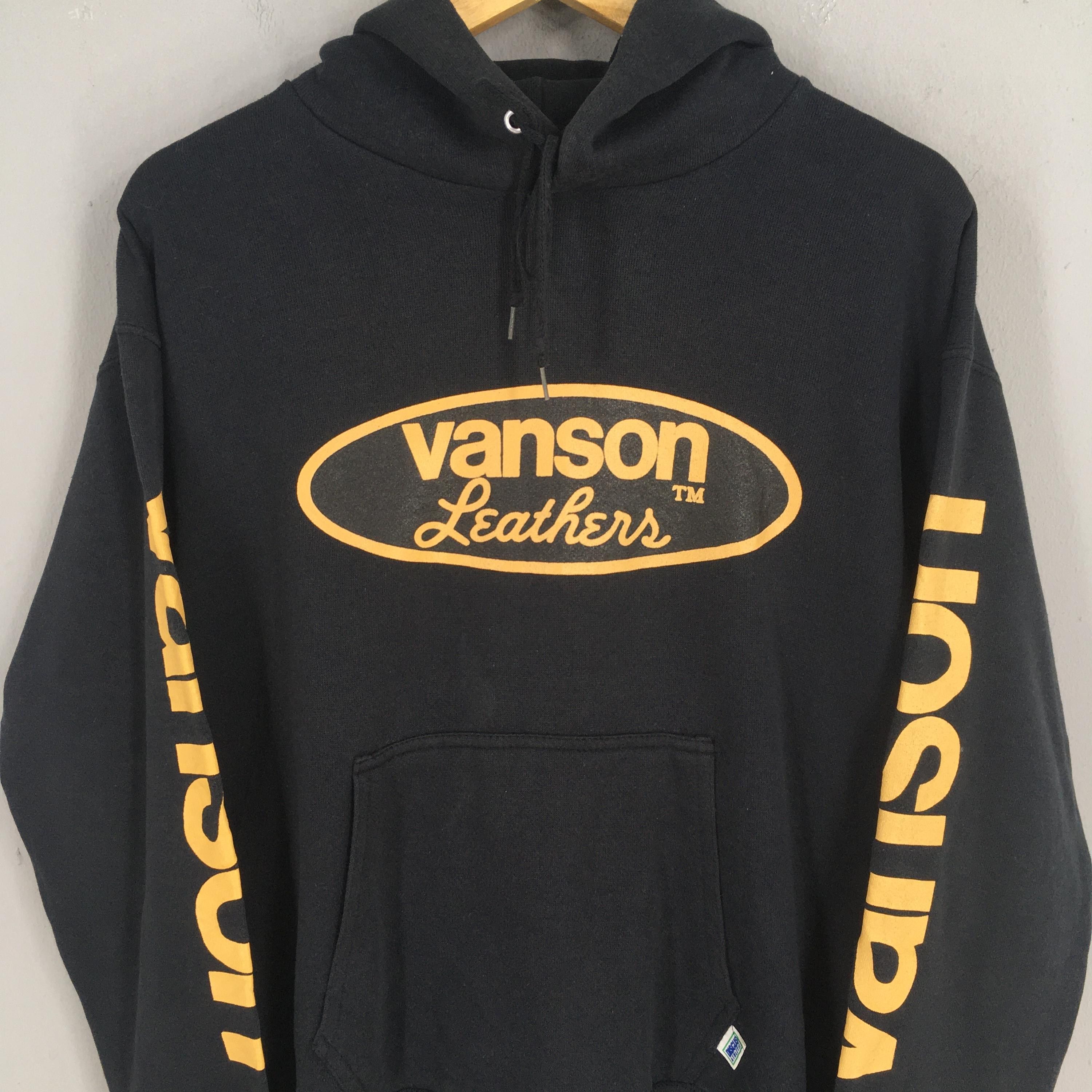 Vanson Leathers × Vintage Vintage Vanson Leathers Motorcycle Club Sweatshirt Medium Size US M / EU 48-50 / 2 - 2 Thumbnail