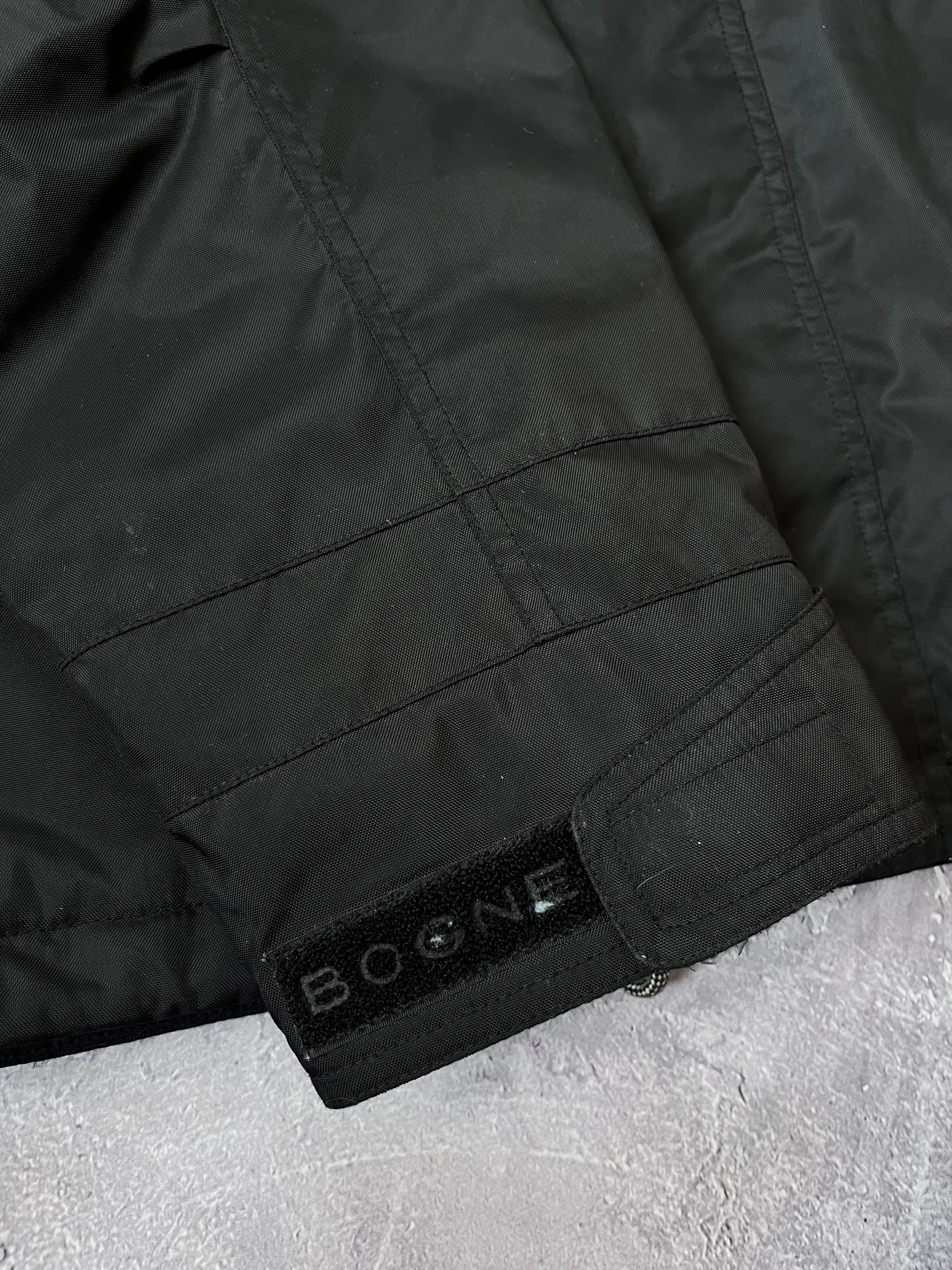 Bogner Vintage Bogner Hooded Ski Jacket Black Embroidered Pocket Size US M / EU 48-50 / 2 - 11 Thumbnail