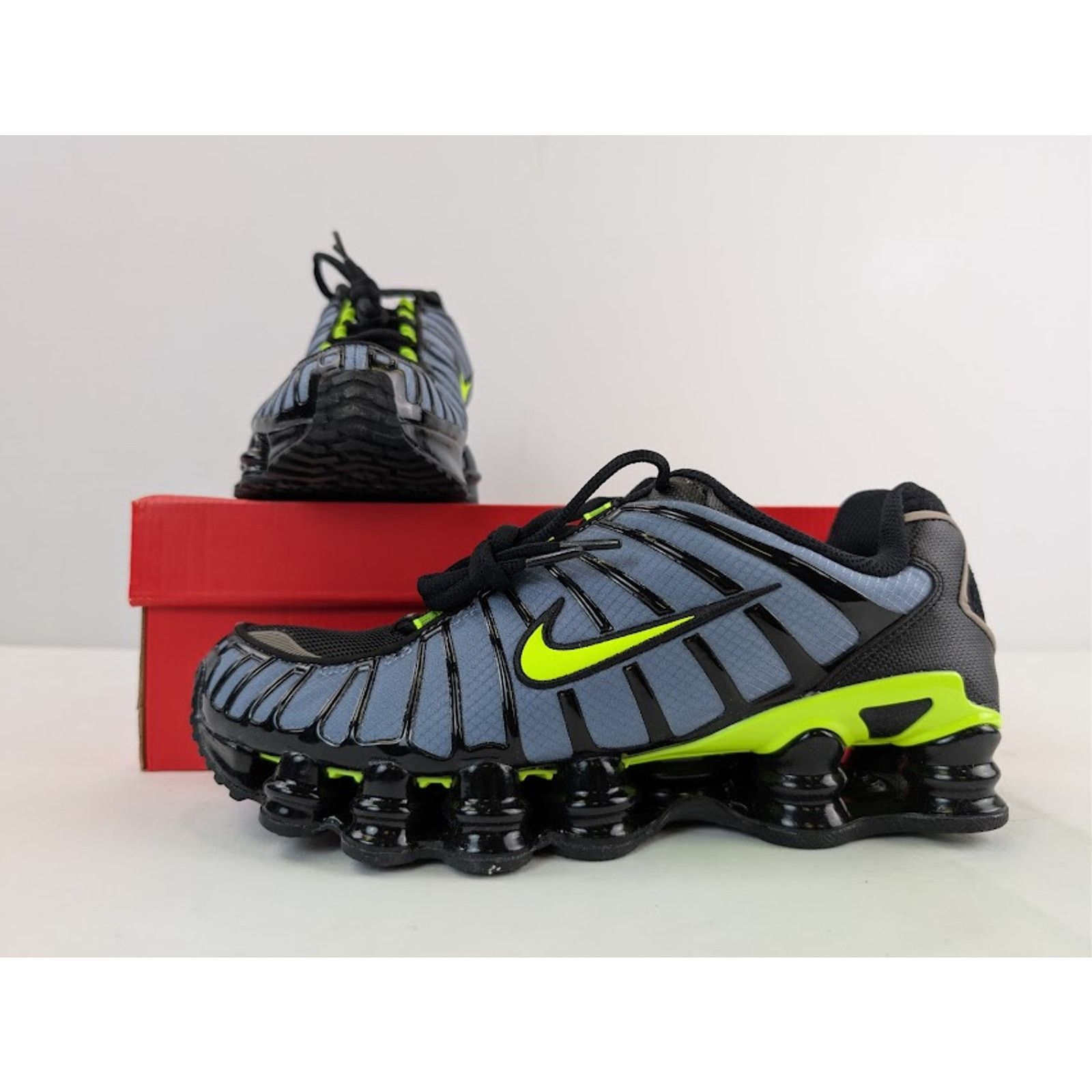 Nike o1rshd1 Shox TL Sneakers in Thunderstorm / Volt-Black 8.5 Size US 8.5 / EU 41-42 - 19 Thumbnail