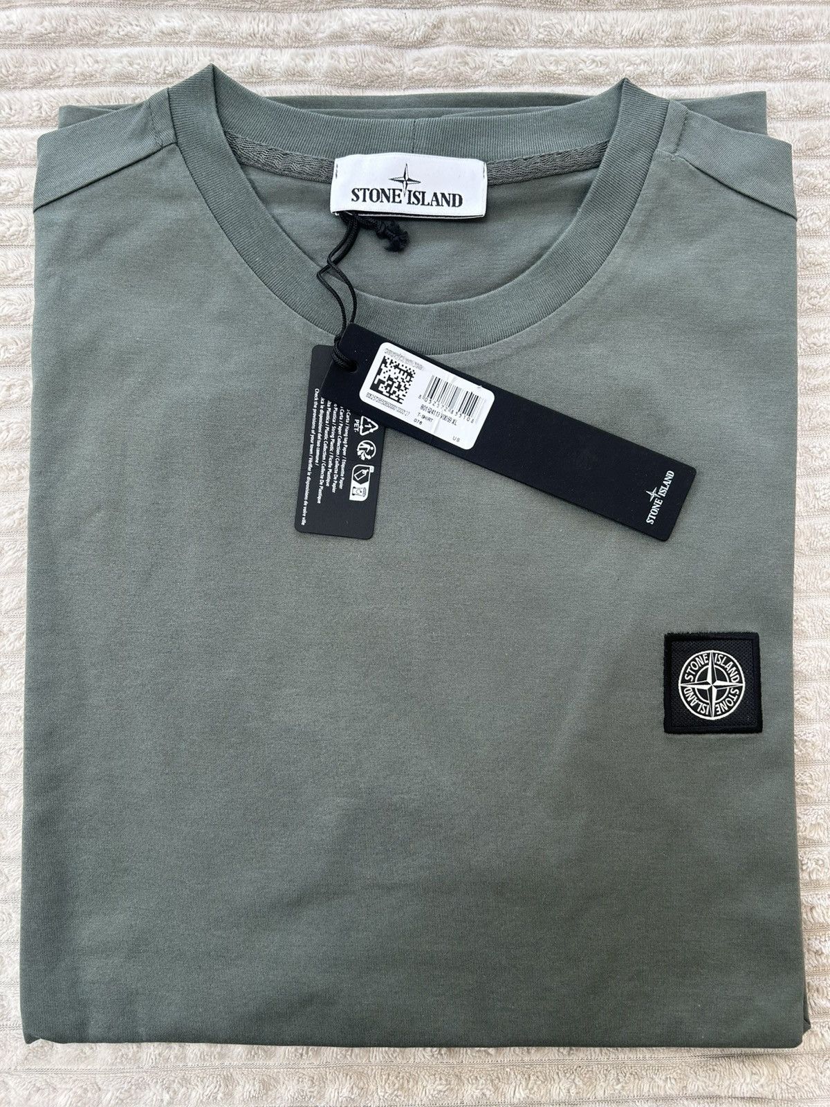 Stone Island Mens Stone Island T shirt 23/24 season Size US XL / EU 56 / 4 - 1 Thumbnail
