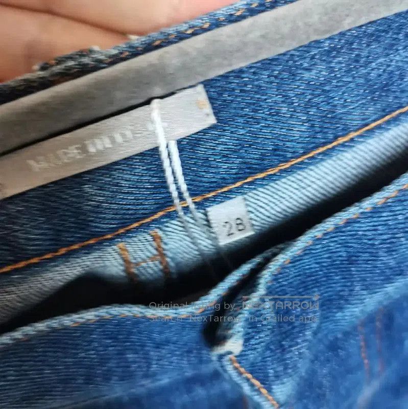 Dior Dior Blue Cotton Embroidered Jeans for Women . Size 28" / US 6 / IT 42 - 5 Thumbnail