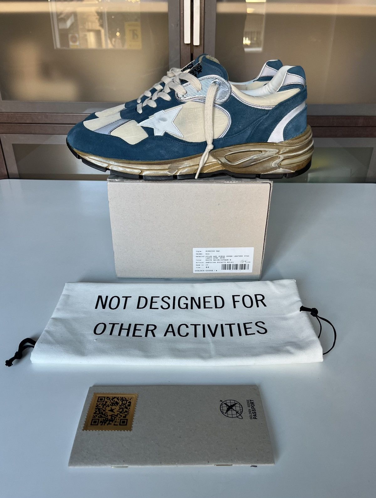 Golden Goose Dad Star off white/blue Golden Goose EU44 Size US 11 / EU 44 - 10 Thumbnail