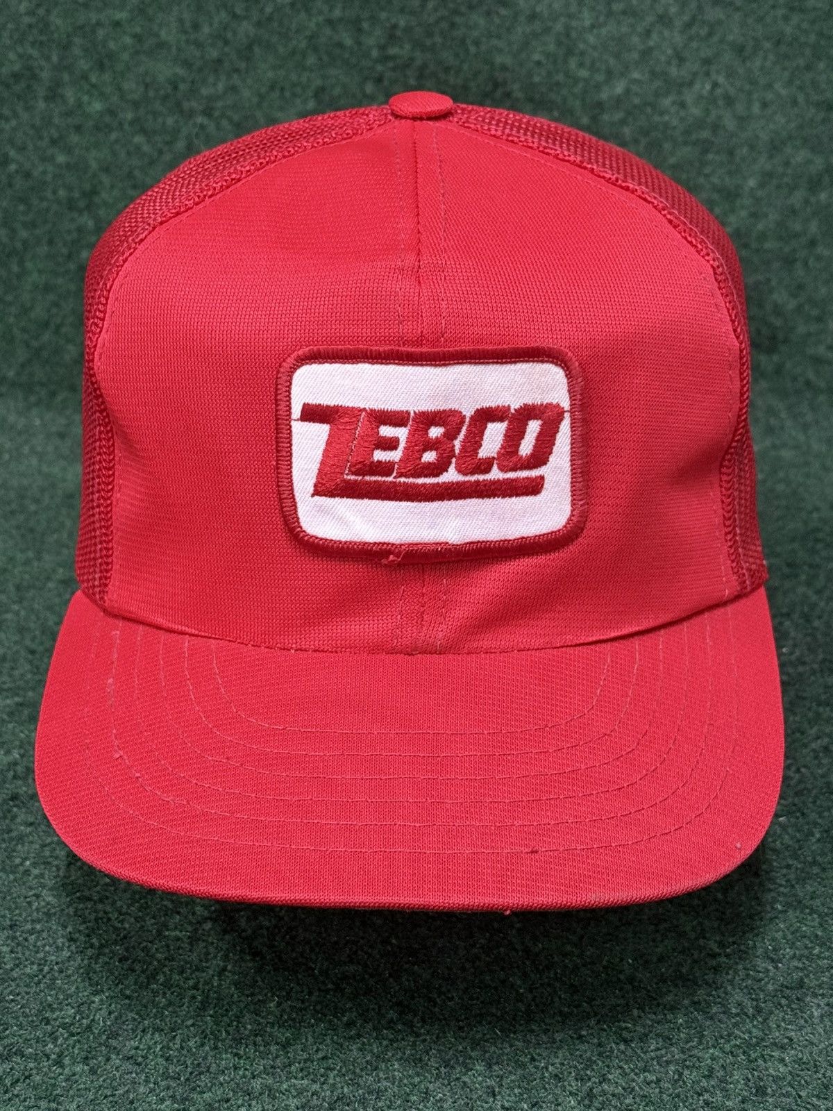 Vintage Vintage 80s Zebco Reels Youngan Trucker Hat Size ONE SIZE - 1 Thumbnail
