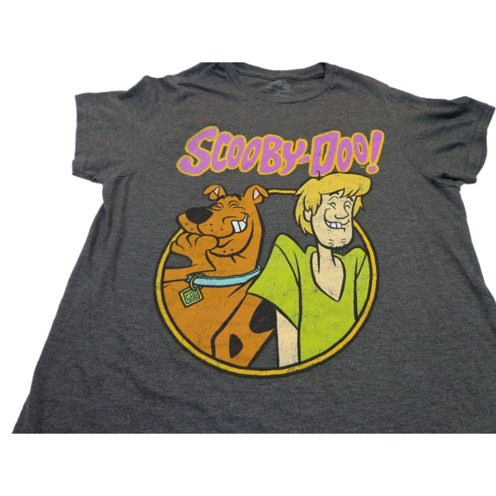 Vintage Scooby-Doo T-Shirt Men’s Size Small Shaggy Charcoal Heather Gray Regular Short Sleeve Size US S / EU 44-46 / 1 - 1 Thumbnail