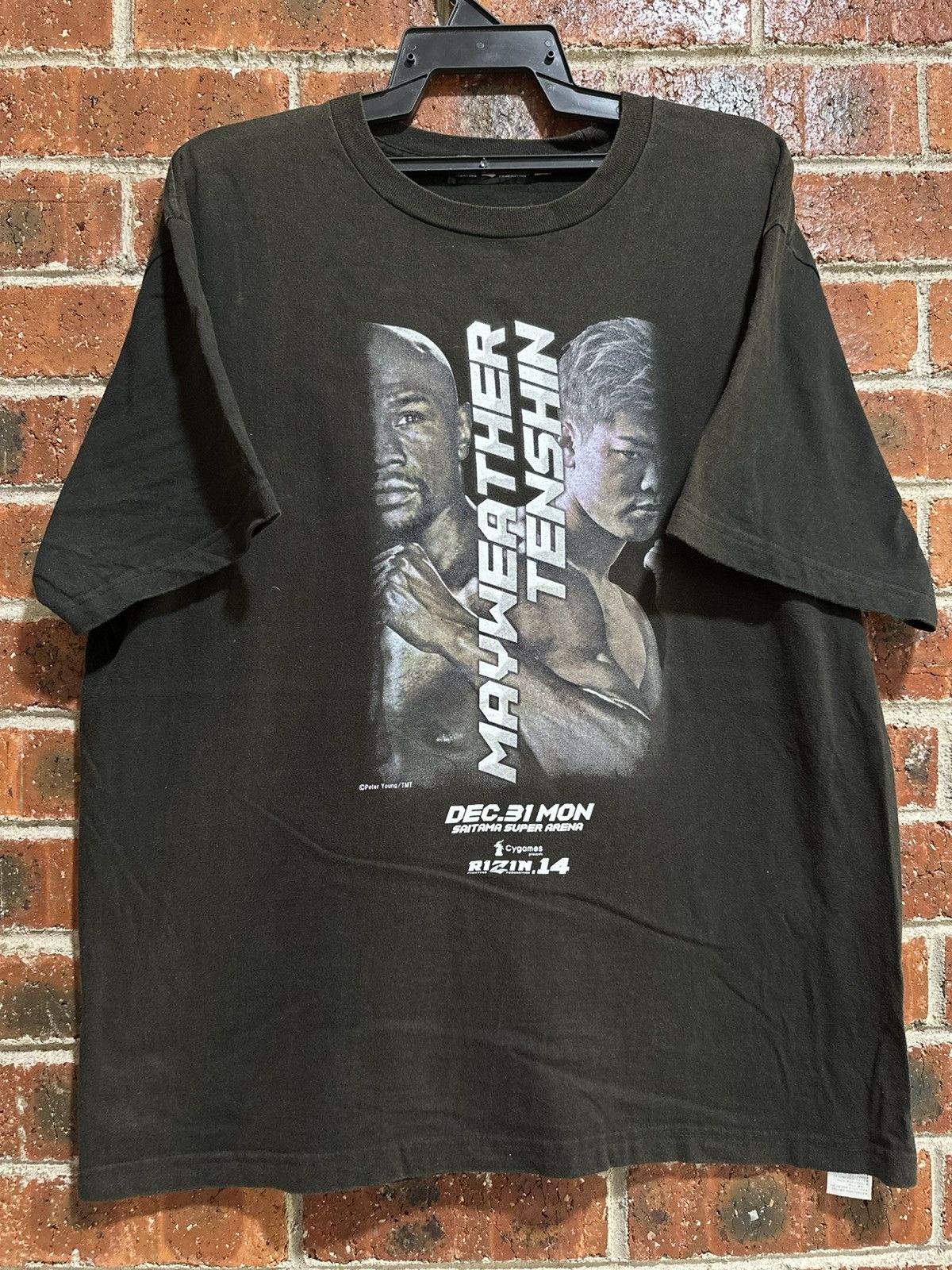 UFC Rizin Tee Mayweather Vs Tenshin Tee Size US XL / EU 56 / 4 - 1 Thumbnail