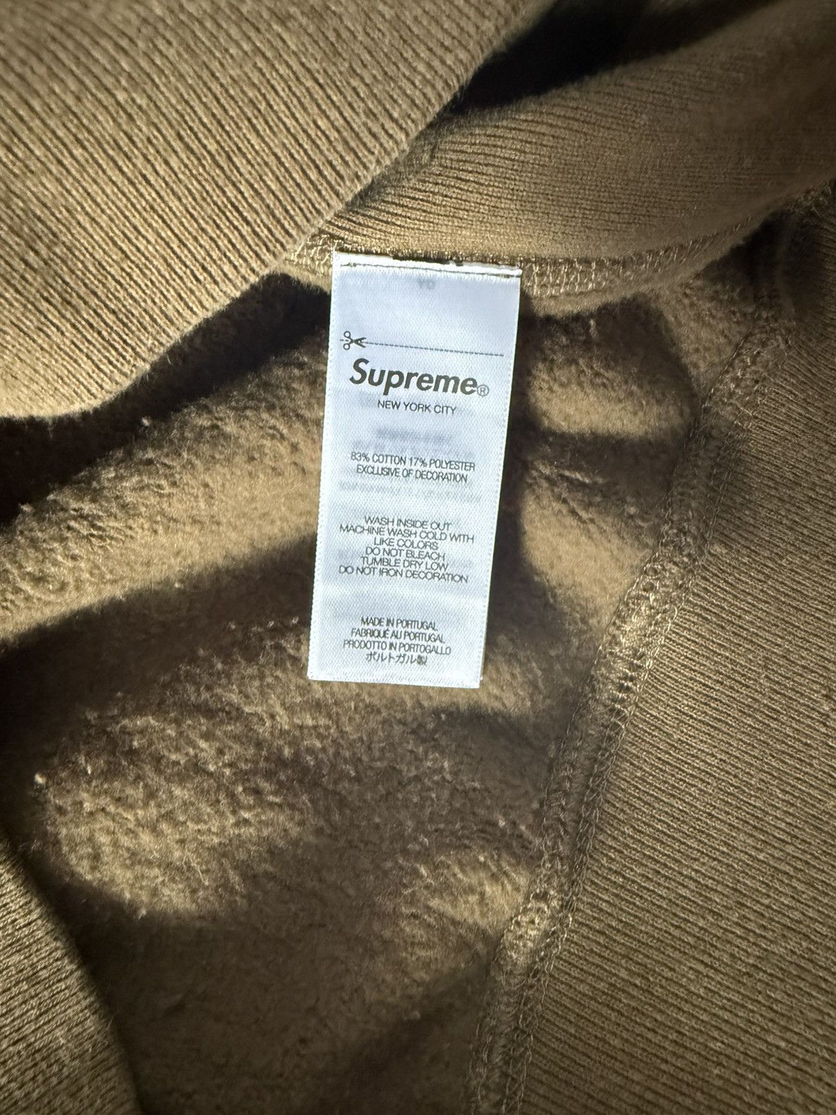 Supreme Collegiate Sleeve Hooded Sweatshirt Size US S / EU 44-46 / 1 - 3 Thumbnail