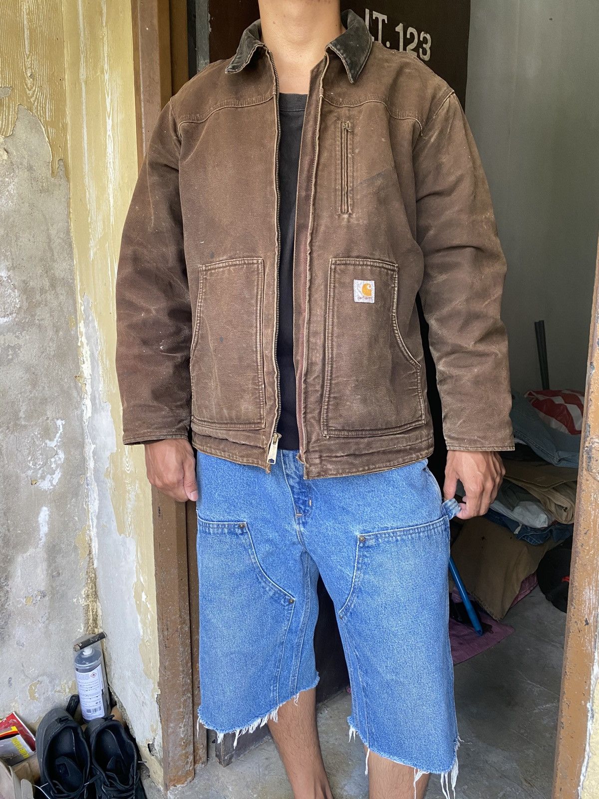 Carhartt 2007 Carhartt Ridge Coat Jacket WC061 DKB Arctic Size US L / EU 52-54 / 3 - 1 Thumbnail