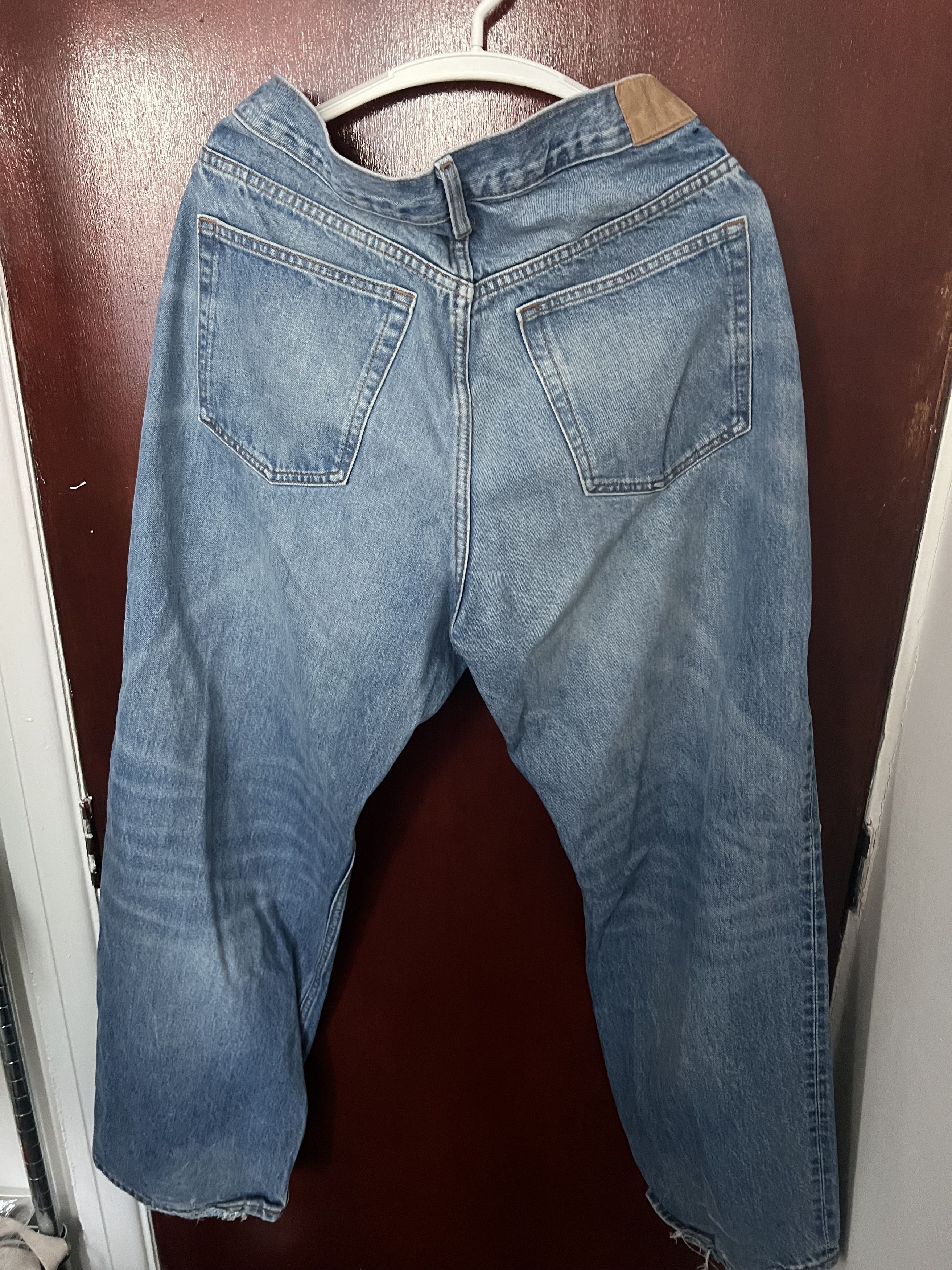 Japanese Brand × Vintage Light blue jeans Size US 34 / EU 50 - 2 Thumbnail