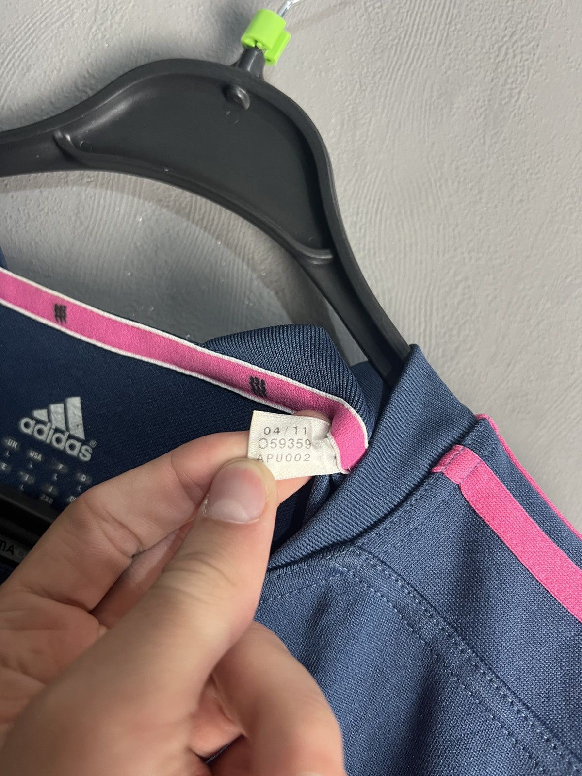 Adidas Vintage Adidas SF Paris France Rugby Y2K Flowers Jersey Size US L / EU 52-54 / 3 - 5 Thumbnail