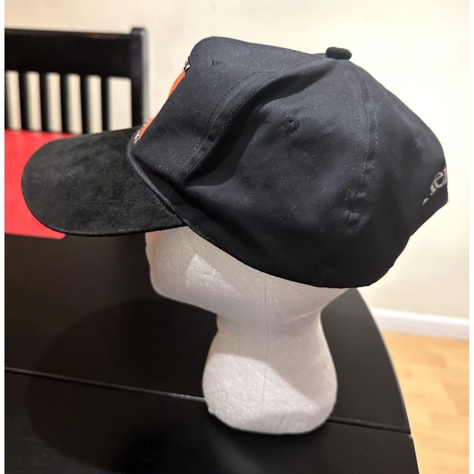 Vintage VINTAGE Hennessy Cognac Martini Hat Cap 90s Suede Brim SnapBack RARE Black Promo Size ONE SIZE - 4 Thumbnail