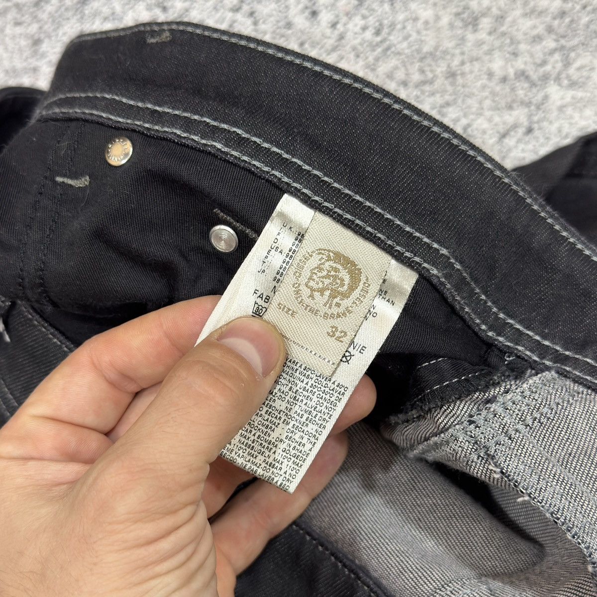Designer × Diesel Diesel Darron Mens Jeans 32/34 Size US 32 / EU 48 - 11 Thumbnail