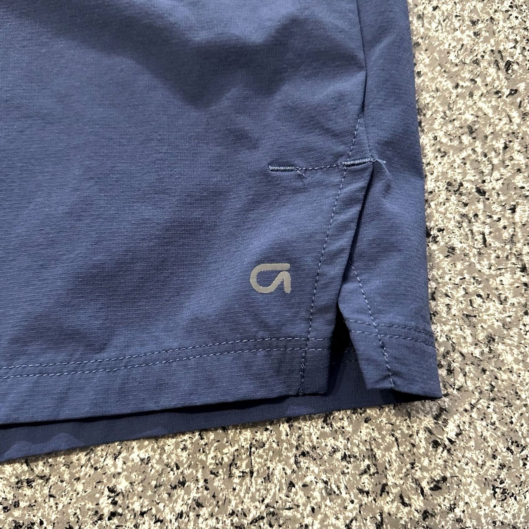 Gap Gap Mens Shorts 2XL 7” Inseam Active Nylon Spandex Drawstring Pockets Blue Casual Size US 39 - 2 Thumbnail