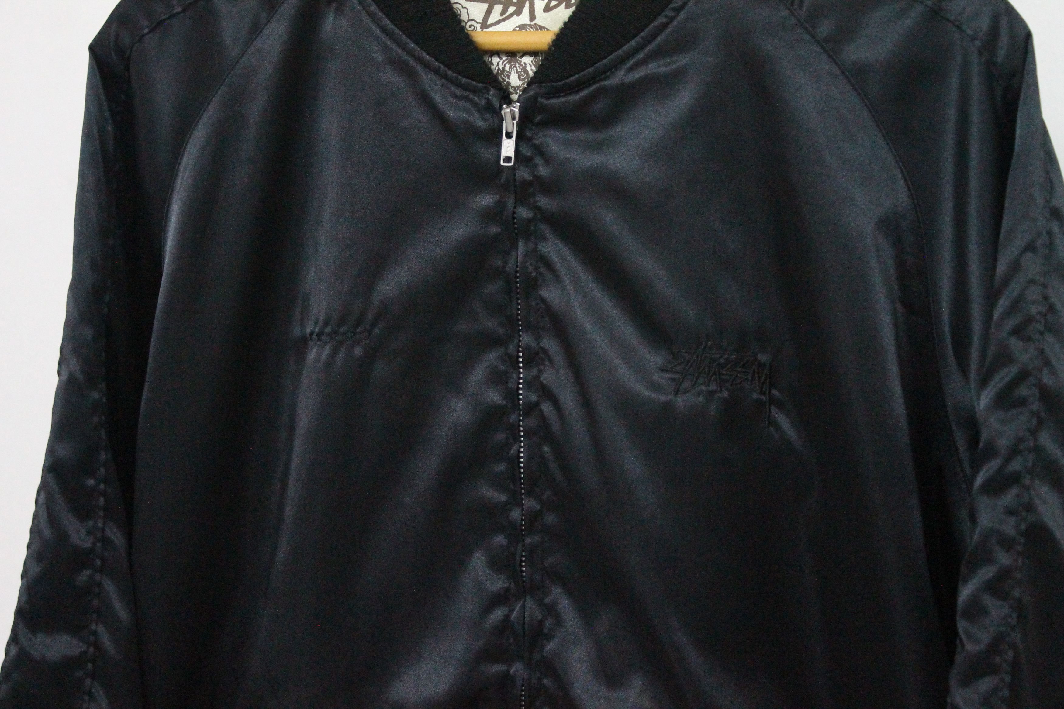 Stussy Vintage STUSSY Yokohama Chapt 5th Anniversary Satin Jacket. Size US XL / EU 56 / 4 - 6 Thumbnail