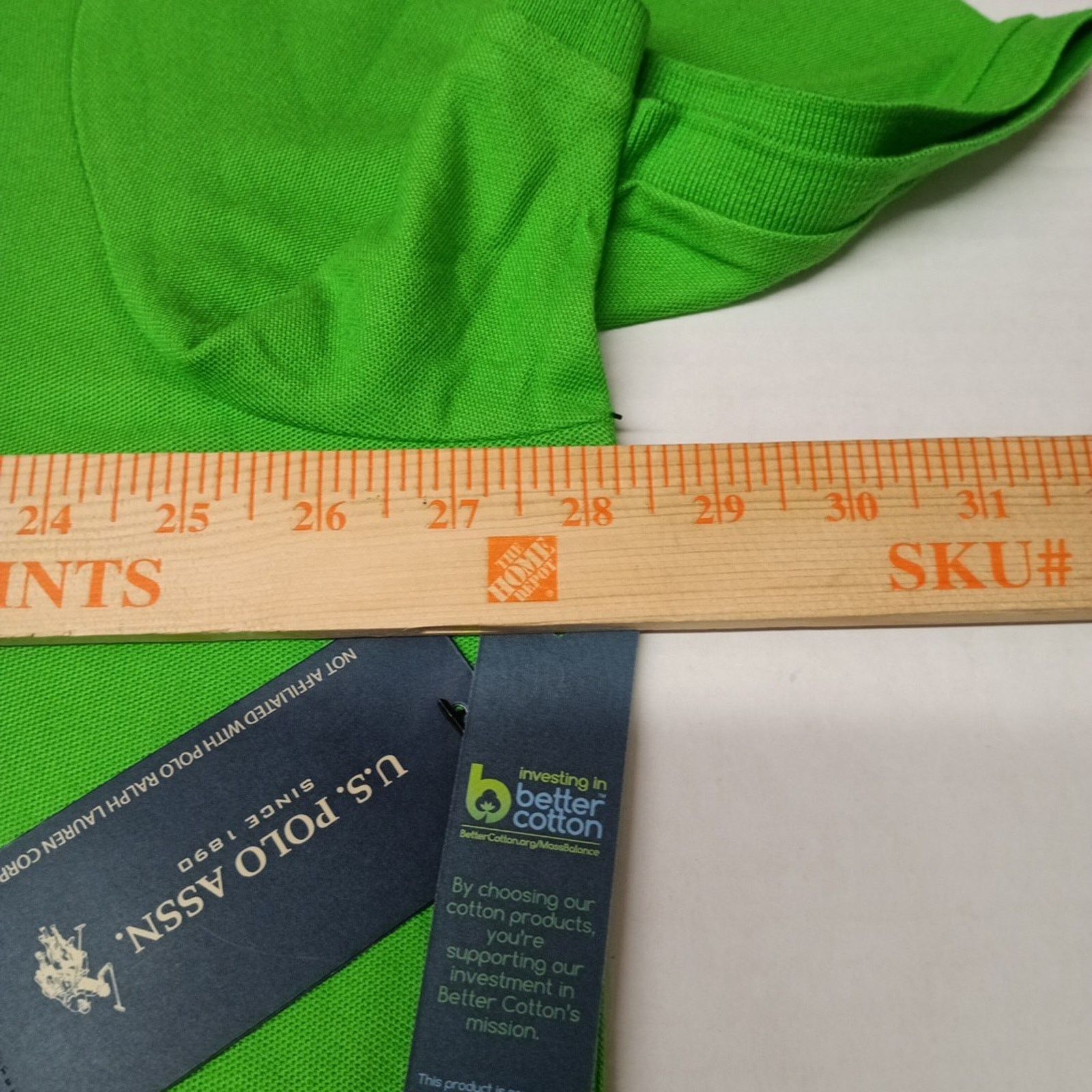 U.S. Polo Assn. U.S. Polo Assn. Performance Polo Shirt Men's Size 3XL Green Size US XXL / EU 58 / 5 - 7 Thumbnail