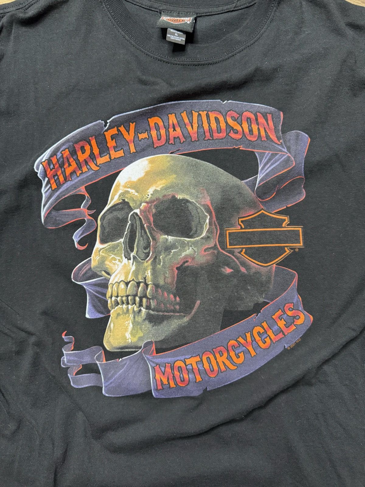 Harley Davidson Vintage Harley Davidson Size US XL / EU 56 / 4 - 2 Thumbnail