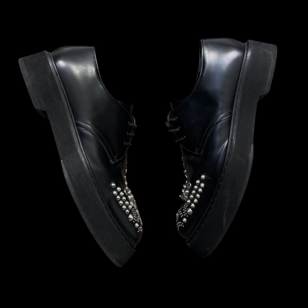 Alexander McQueen Alexander McQueen Studded Platform Shoes Size US 9.5 / EU 42-43 - 5 Thumbnail