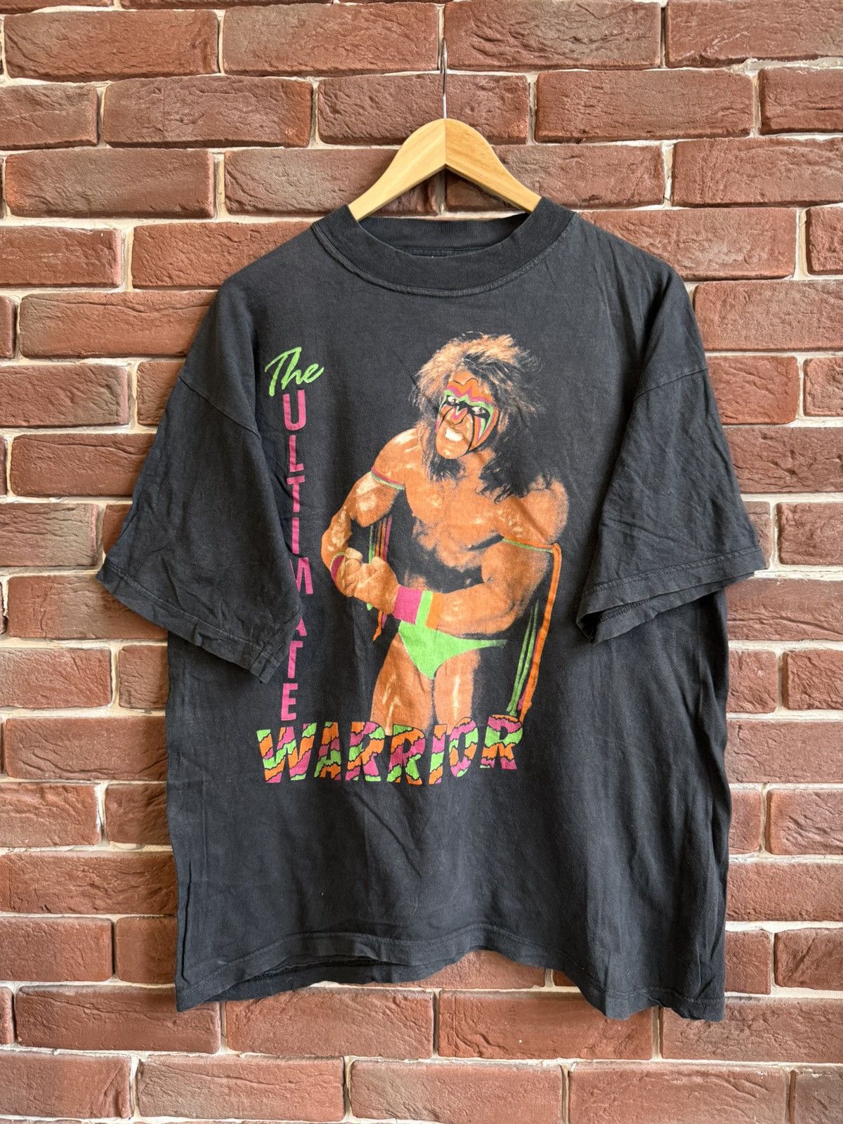 Vintage Vintage 90’s The Ultimate Warrior Rare Bootleg Tee WWE WWF Size US L / EU 52-54 / 3 - 1 Thumbnail