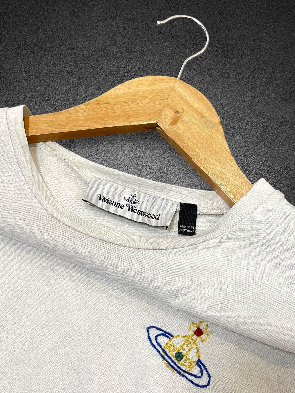 Vivienne Westwood Vivienne Westwood Organic Cotton T-Shirt – Size L – Cream Size US L / EU 52-54 / 3 - 11 Thumbnail
