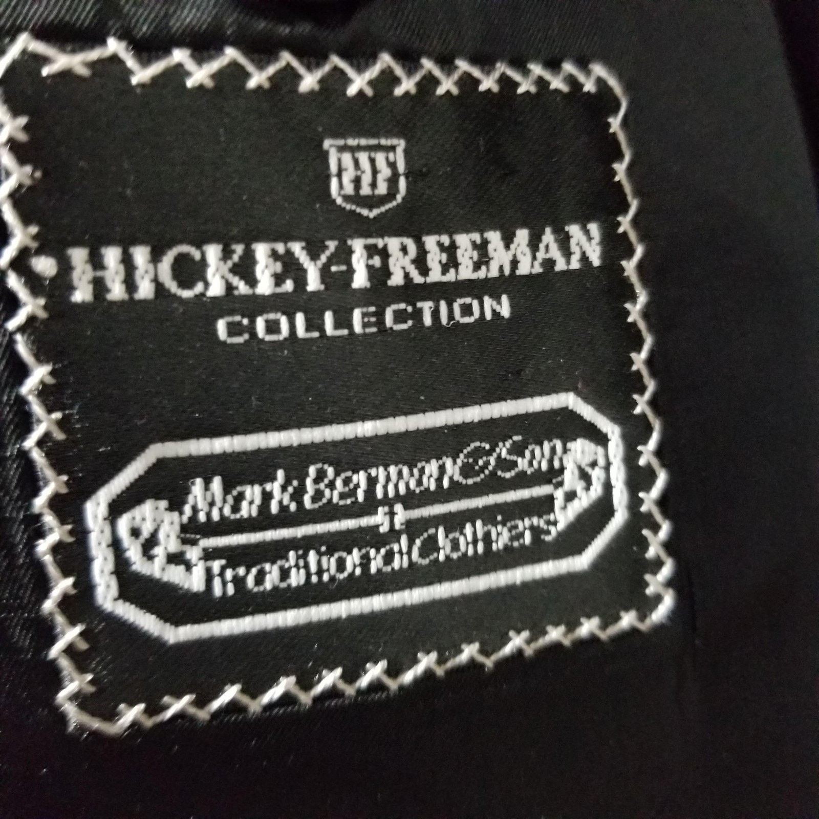 Hickey Freeman Hickey Freeman Suit Jacket Mens 46L Loro Piana Made in USA Size 46L - 4 Thumbnail