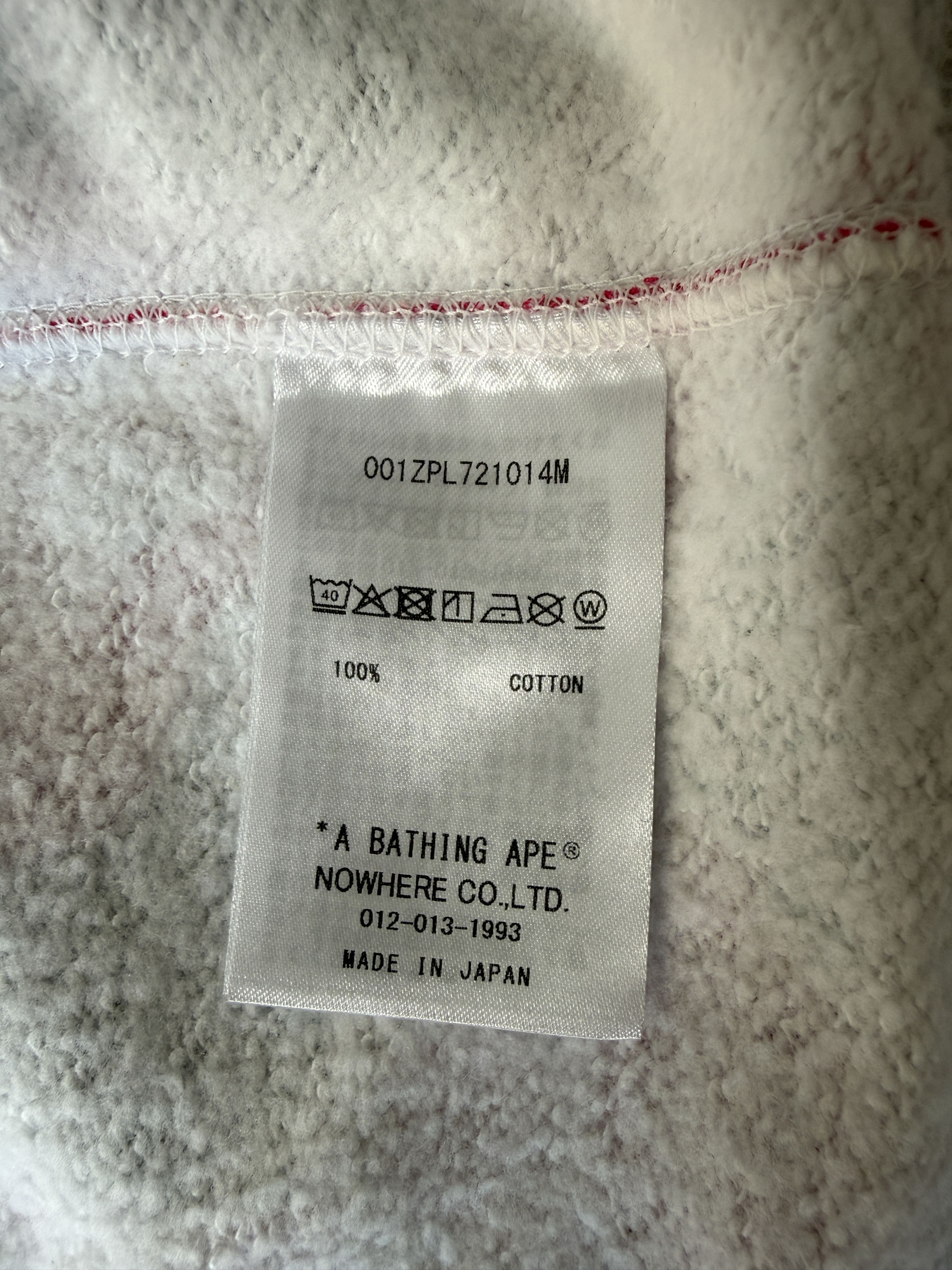 Bape BAPE STORE NANJING SHARK FULL ZIP HOODIE (2025) Size US L / EU 52-54 / 3 - 14 Thumbnail