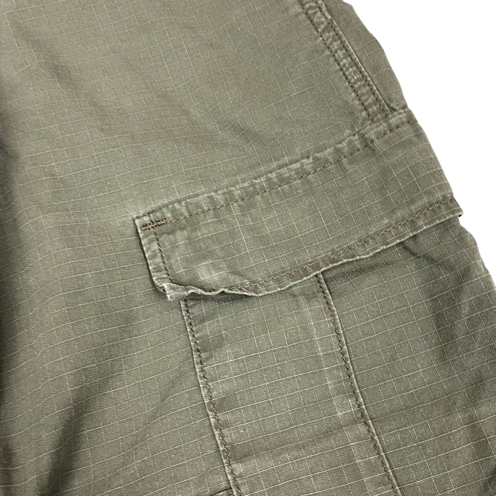 Carhartt Carhartt WIP Men's Green Cotton Cargo Aviation Pants 28x34 Size US 28 / EU 44 - 7 Thumbnail