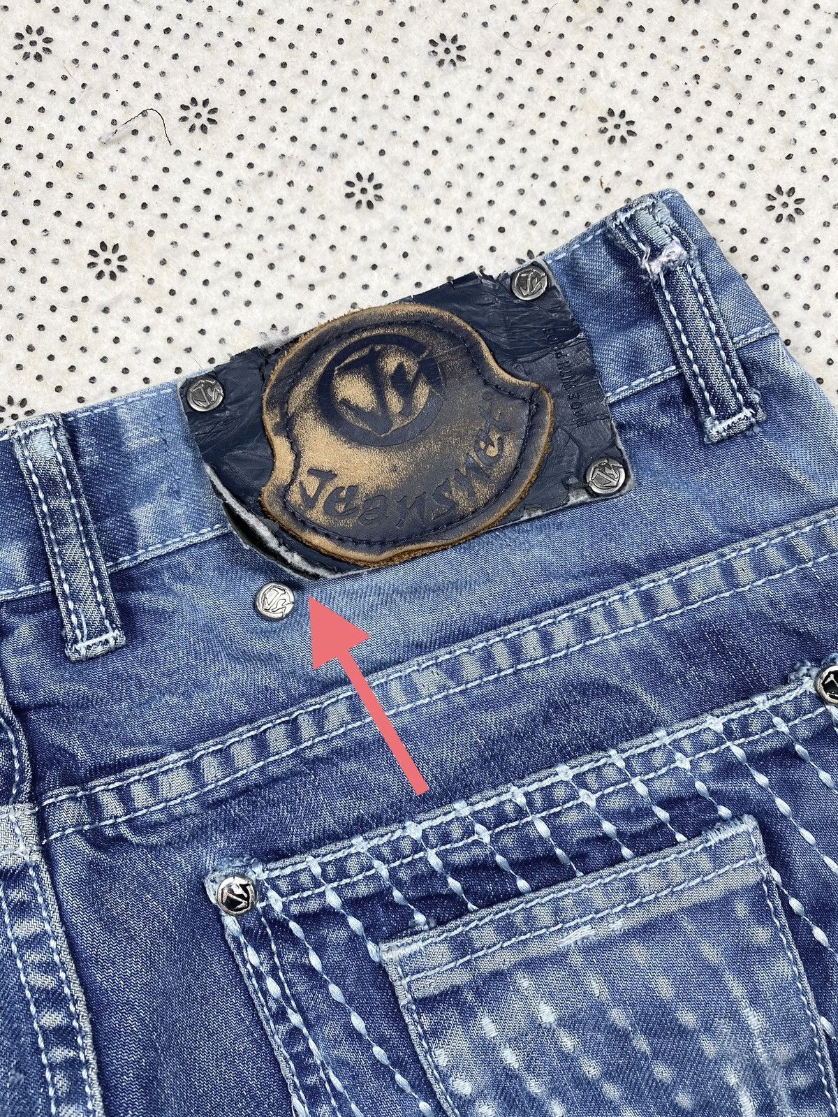 Hysteric Glamour Extremely Aysmetrical Denim By Jeansnet Size US 31 - 7 Thumbnail