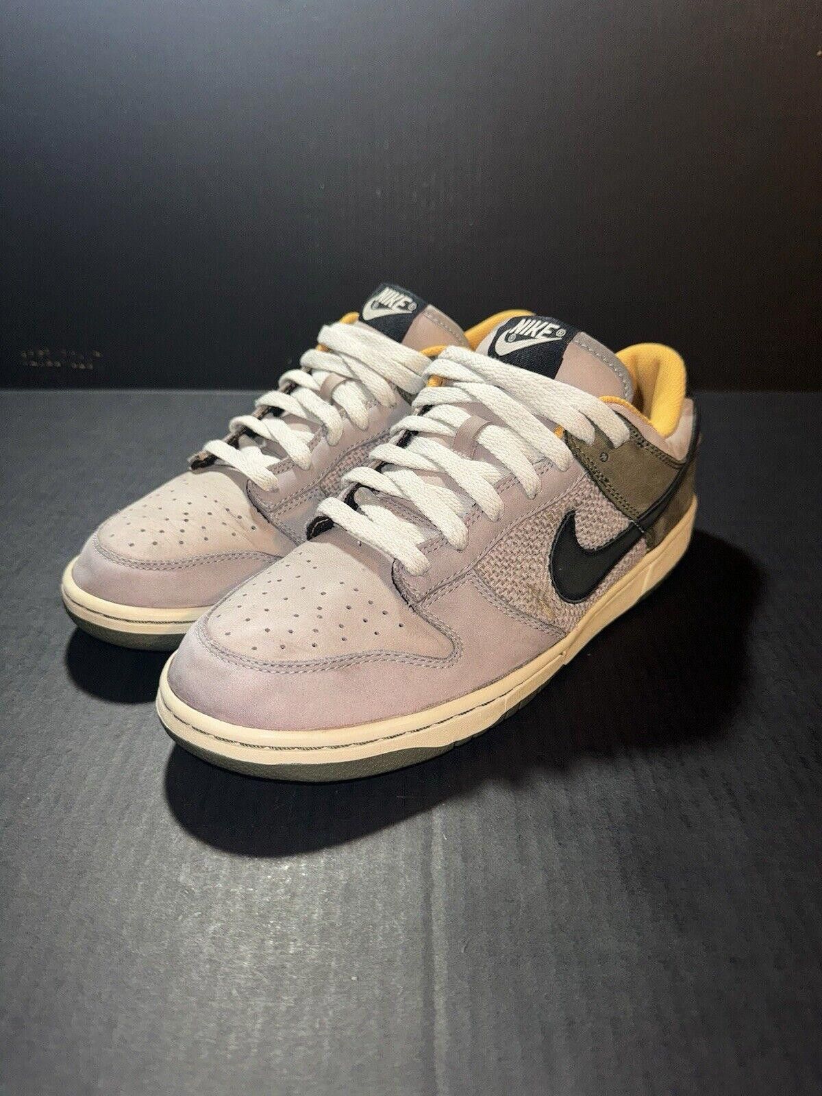 Nike Nike Men's Dunk Low Pearl Grey Army Olive 304714-903 Sz 10 Size US 10 / EU 43 - 4 Thumbnail