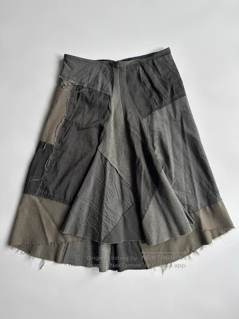 Junya Watanabe Junya Watanabe Size S Patchwork Skirt Size 22" - 2 Thumbnail