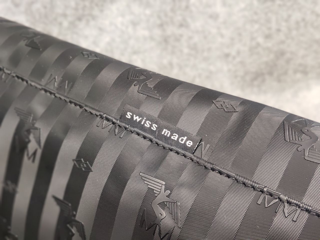 Maison Mollerus bag Crossbody Vinerus Black canvas unisex