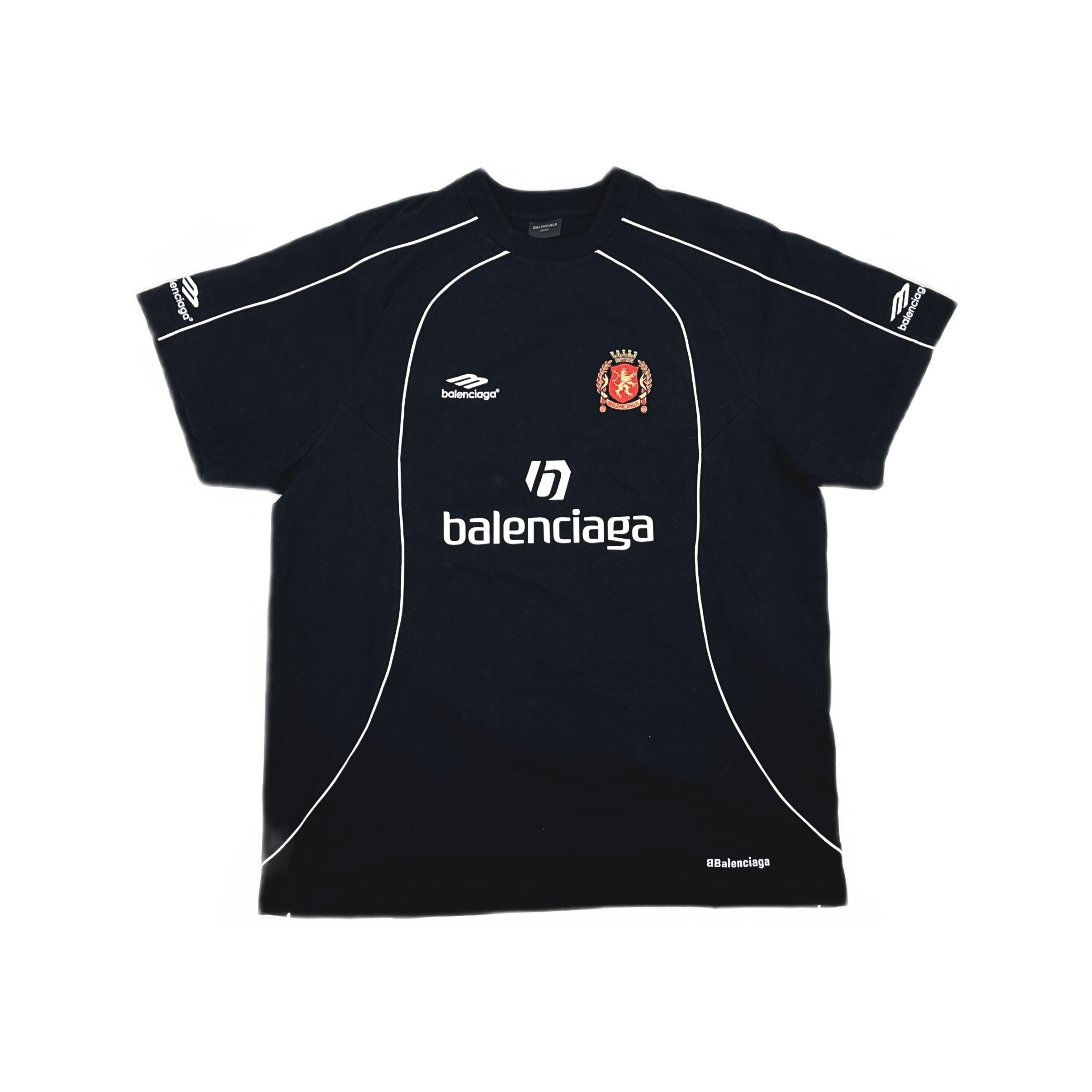 Balenciaga Balenciaga Mayfair Soccer T-Shirt Size M Size US M / EU 48-50 / 2 - 1 Thumbnail