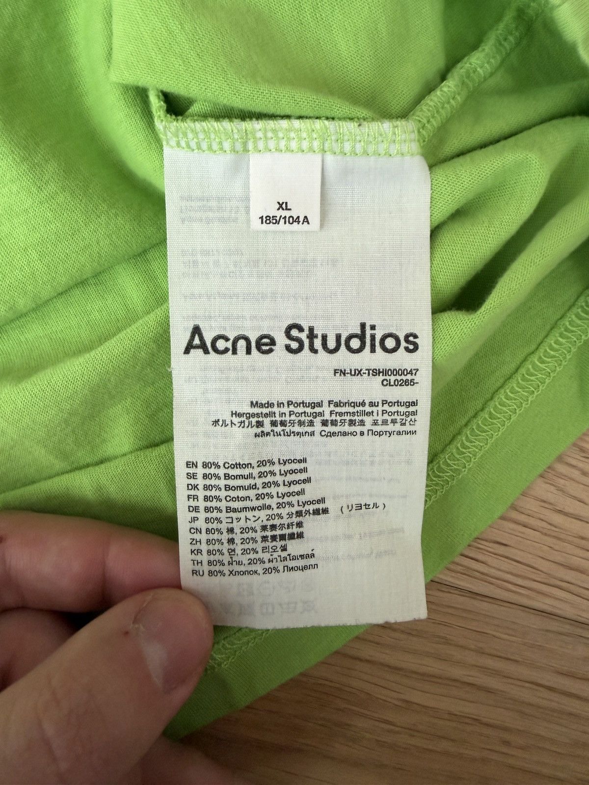 Acne Studios Acne Studios Graphic T-Shirt Size US XL / EU 56 / 4 - 6 Thumbnail
