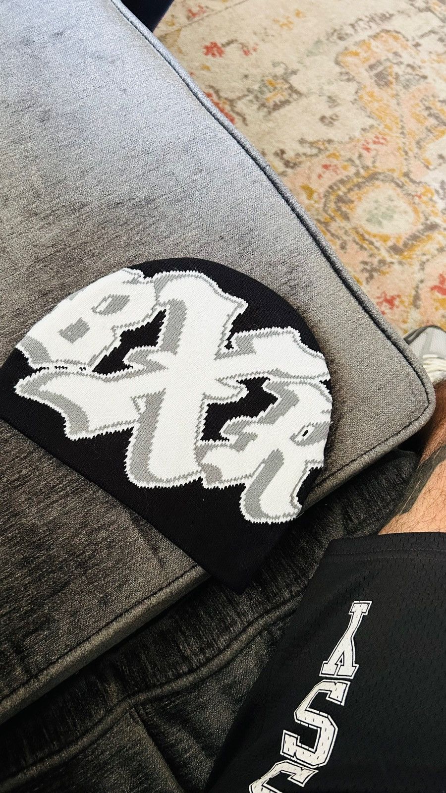 帽子 MR CARTOON BORN RAISED LA SCRIPT SKULLY 2024 Mister Cartoon Born Raised Fitted Dodger Hat Dark Green Size