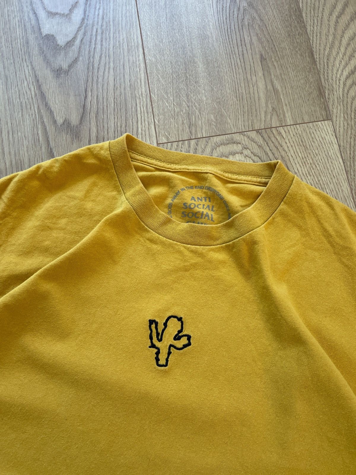 Anti Social Social Club × Cactus Plant Flea Market ASSC x CPFM Cactus T Shirt Size US M / EU 48-50 / 2 - 3 Thumbnail
